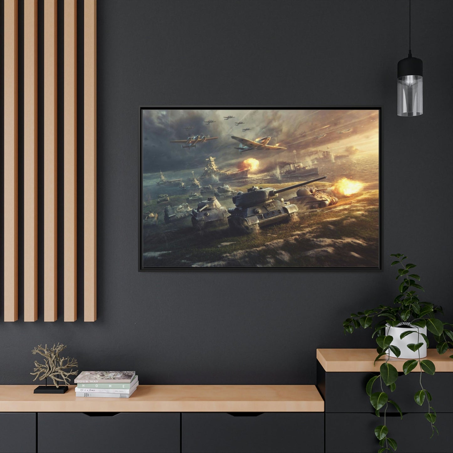 Tankers' Chronicles: Captivating World of Tanks Canvas & Poster Wall Art