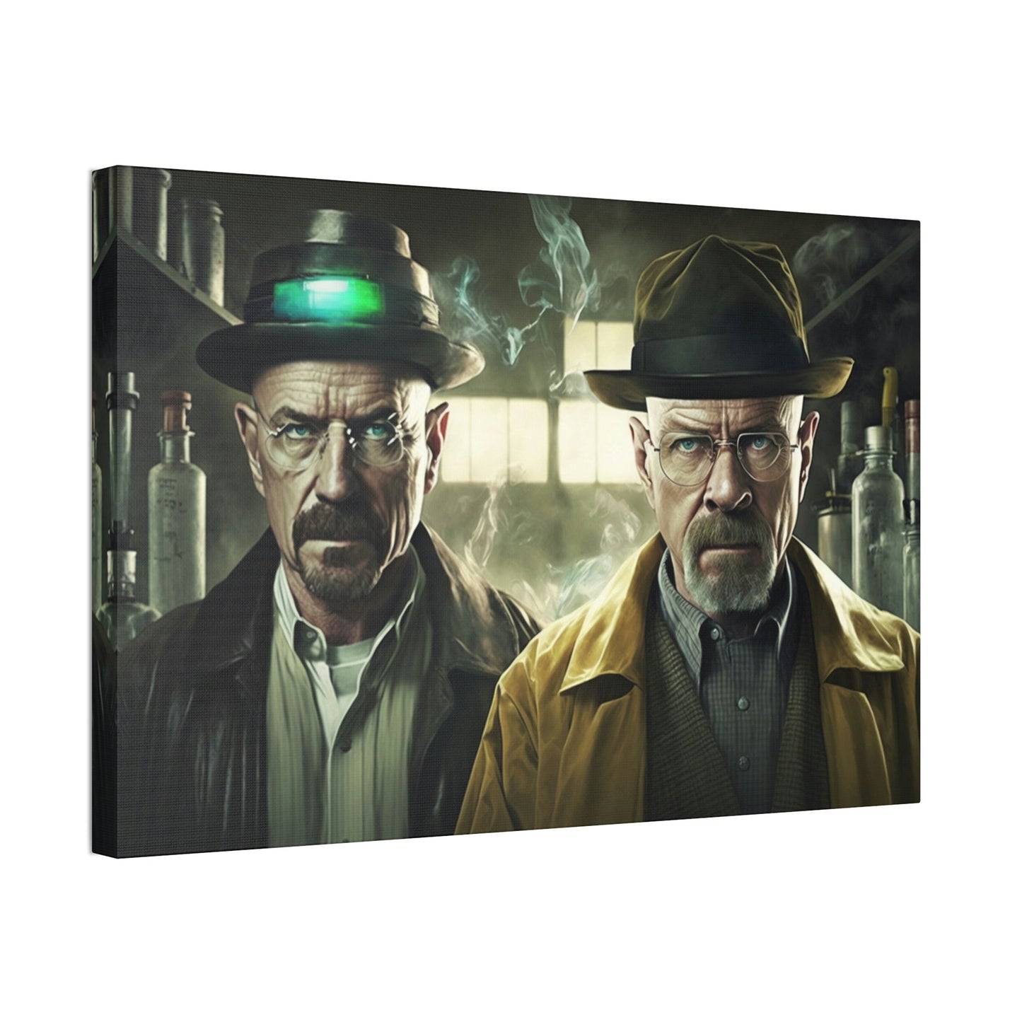 Heisenberg's Legacy: Iconic Breaking Bad Artwork on Canvas