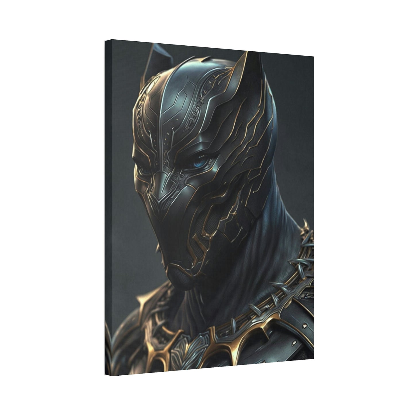 Panther Power: Poster and Print on Canvas with Dynamic Black Panther Art