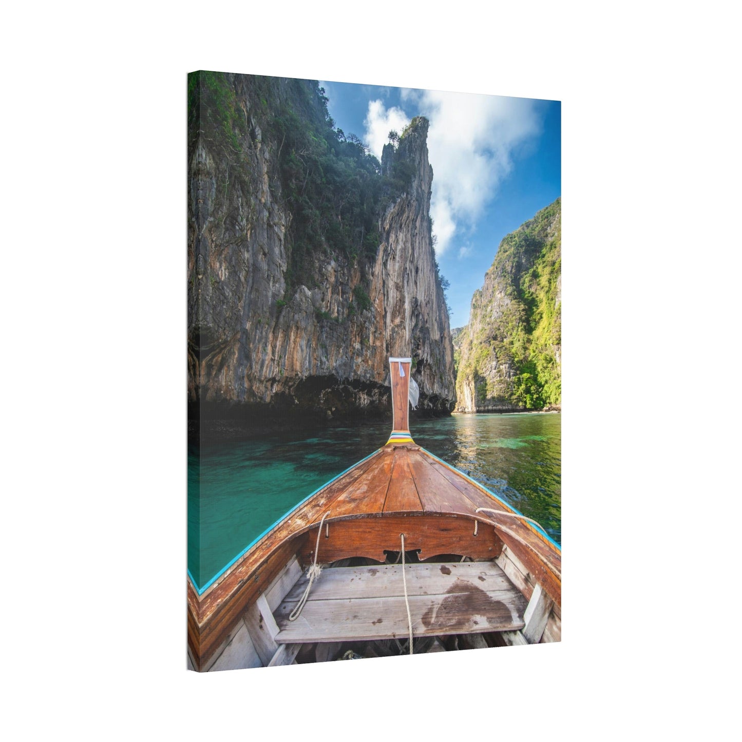 Boating Beauty: Canvas and Framed Poster with Beautiful Boating Art