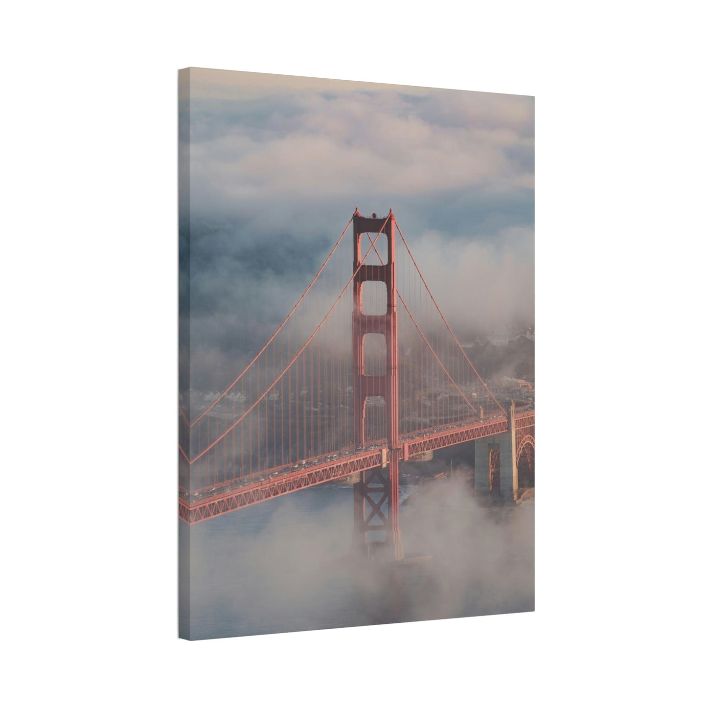 Majestic Bridge in the City: Impressive Wall Art for Your Home or Office