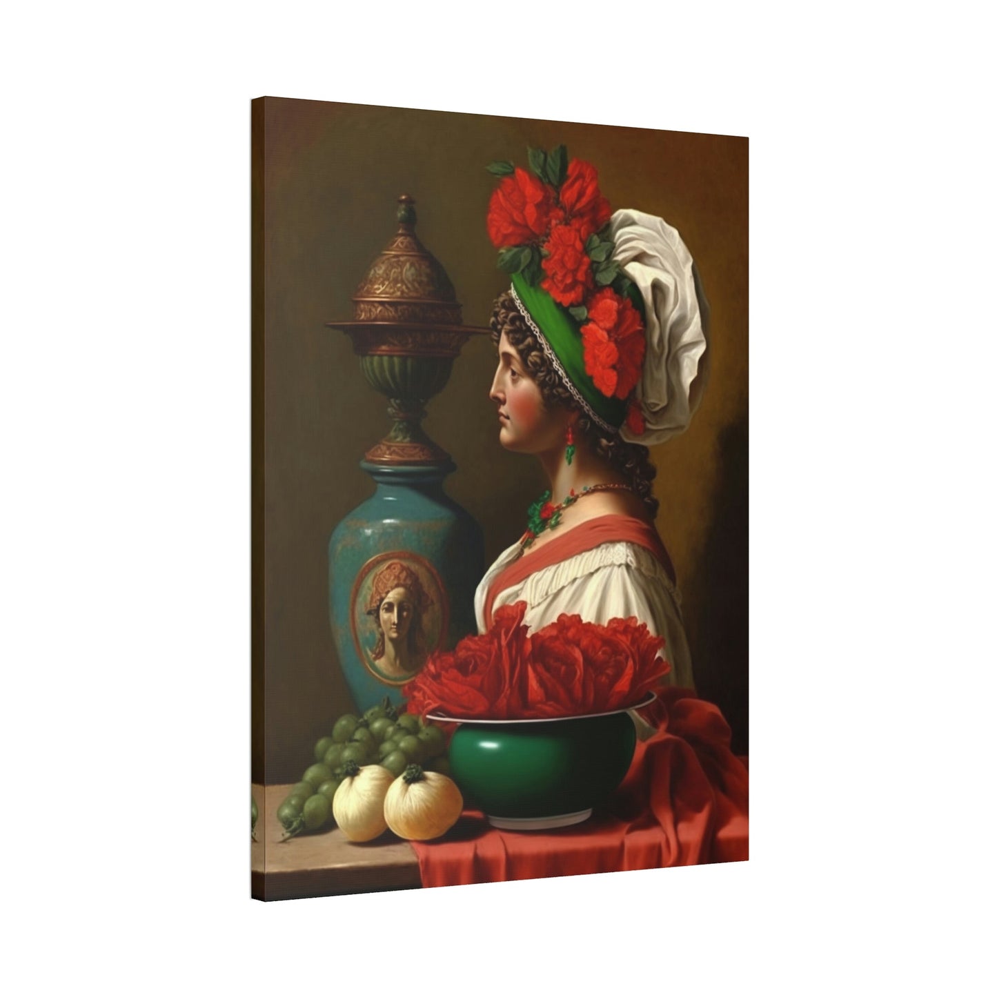 Sophisticated Italian: Poster & Canvas Art Print of Classy Italian Women