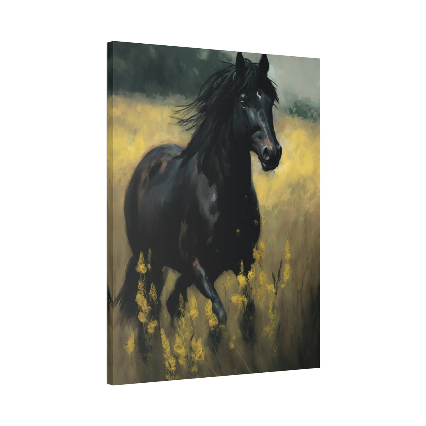 Horse in Motion: A Canvas Equine Energy