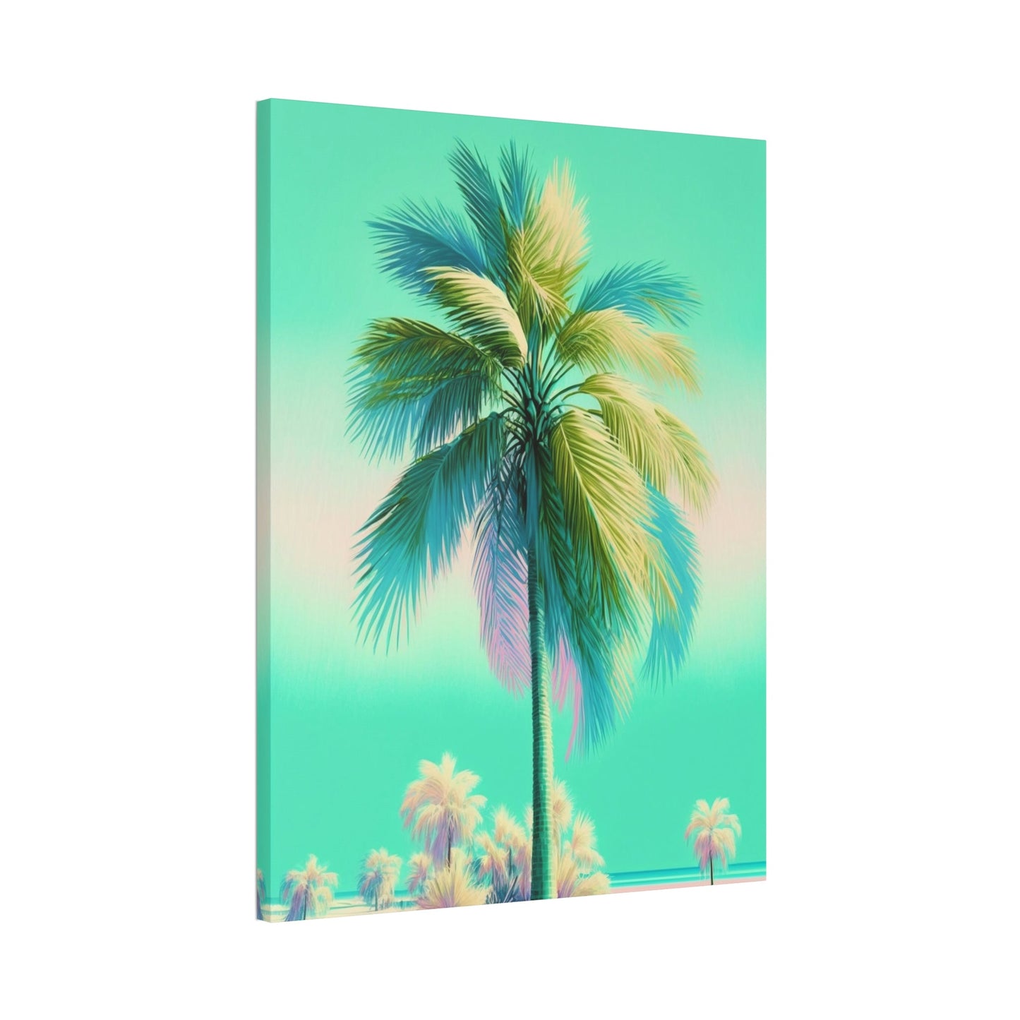 Palm Trees Art: Capture the Tranquil Beauty of Nature on Canvas