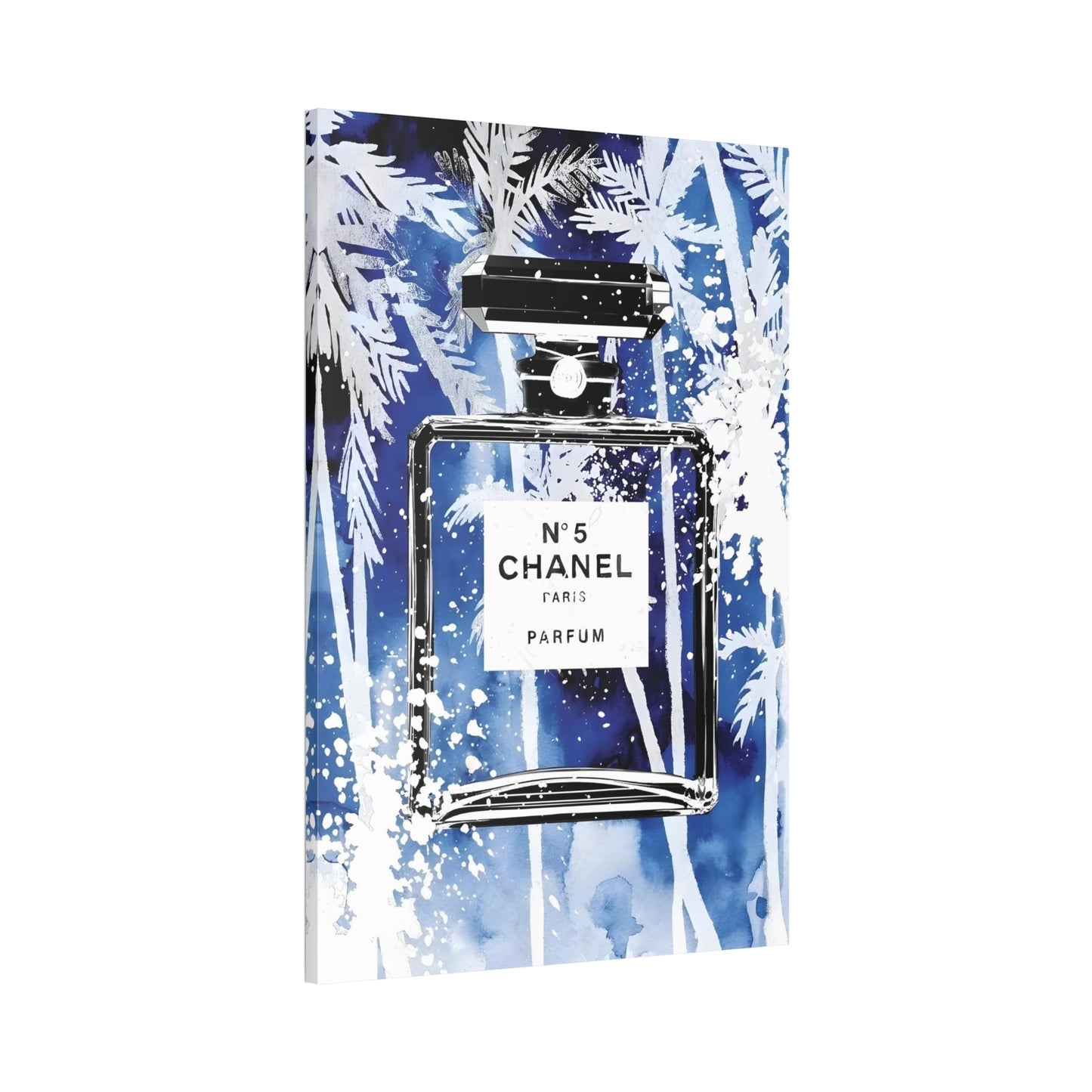 Effortless Elegance: Chanel-Inspired Wall Art on Natural Canvas & Poster