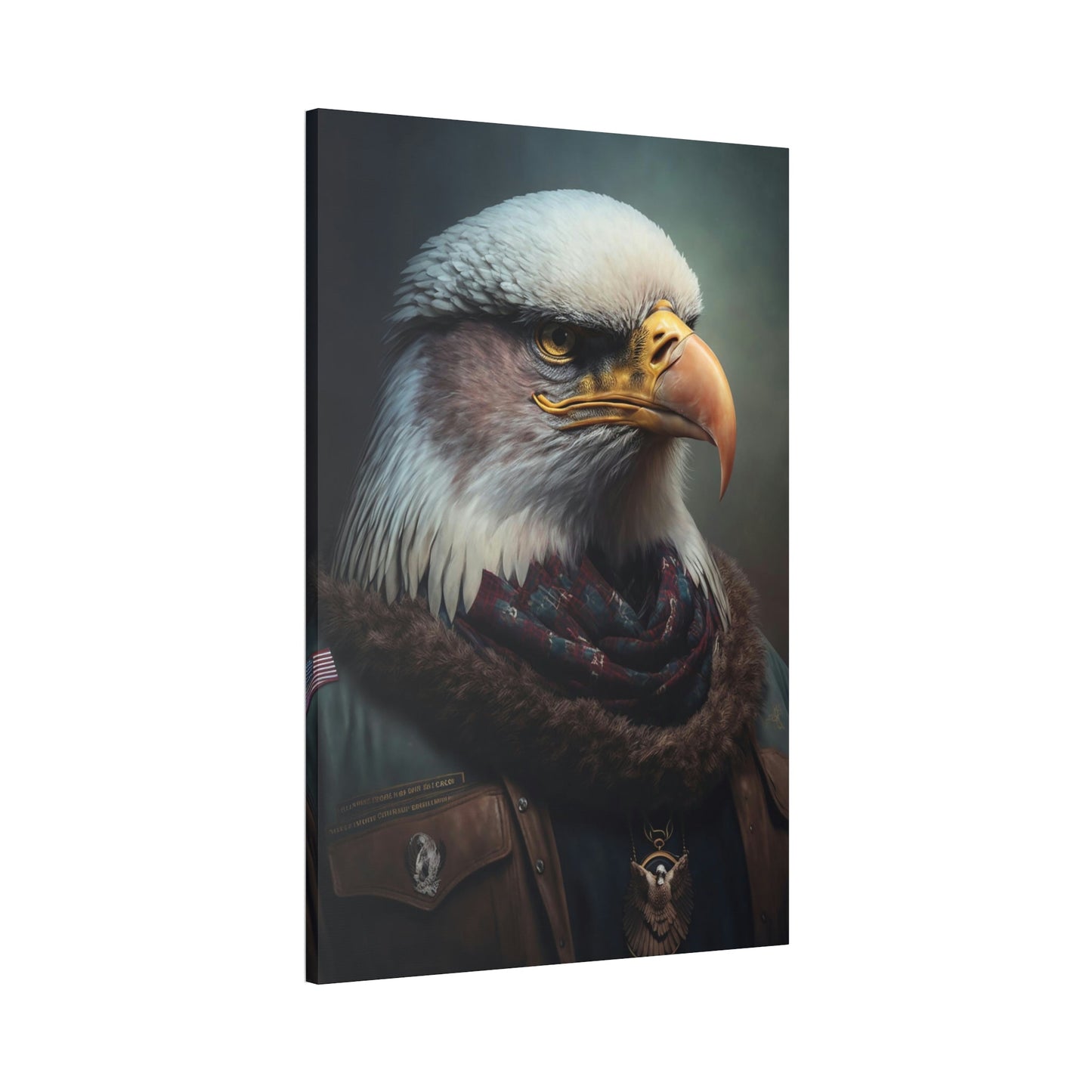 Ruler of the Skies: Framed Poster & Canvas Depicting the Regal Presence of Eagles