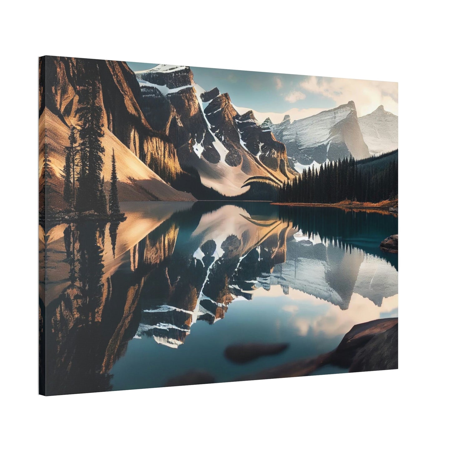 Lakes and Riverscape: Wall Art of a Stunning Scenery on Natural Canvas