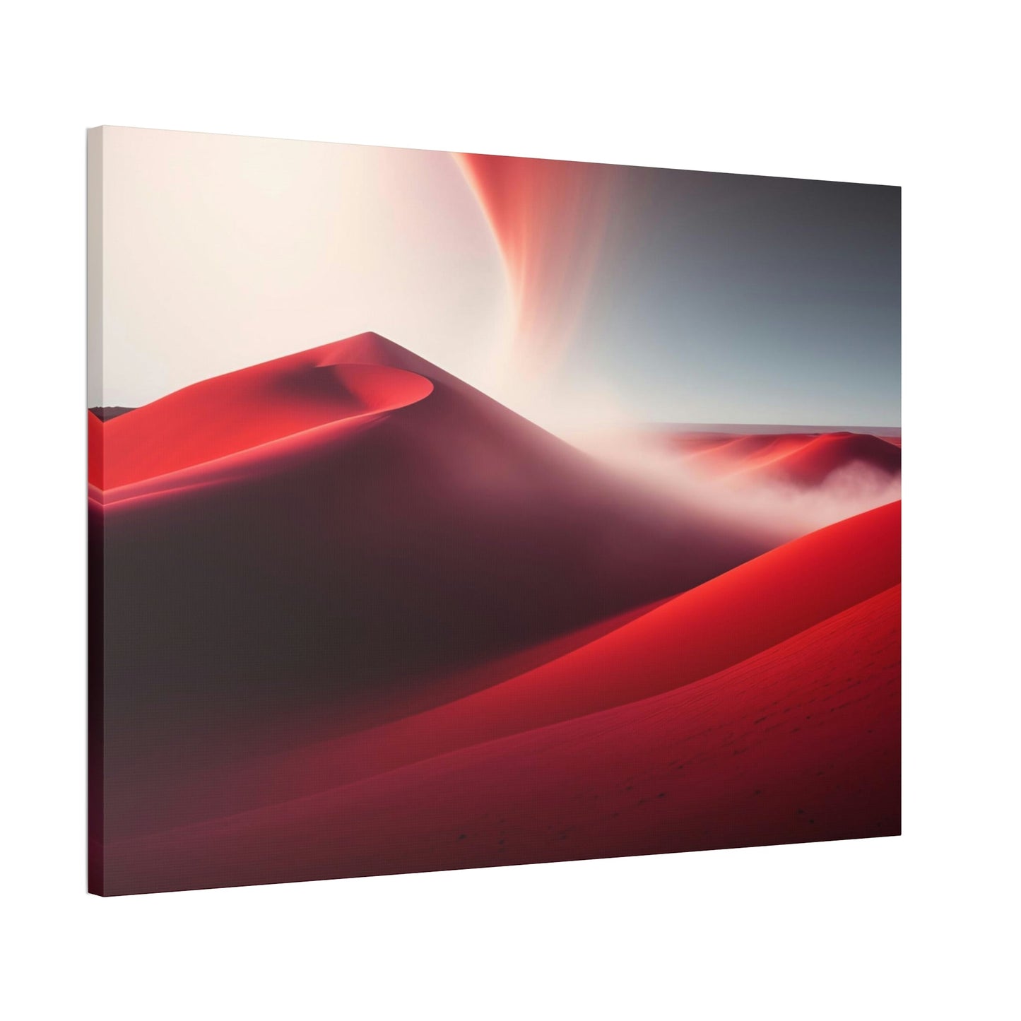 Bringing Vibrancy to Your Walls: Red Abstract Art on Canvas & Posters