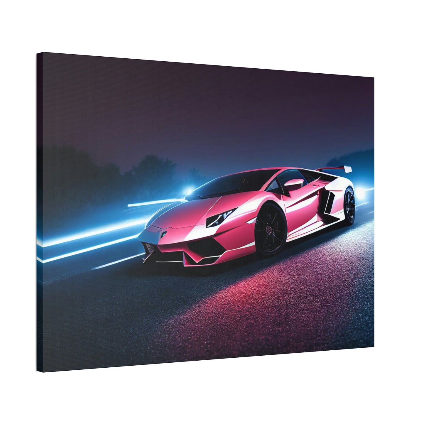 Artistic Expression of Power: Lamborghini Canvas & Poster Print and Wall Art