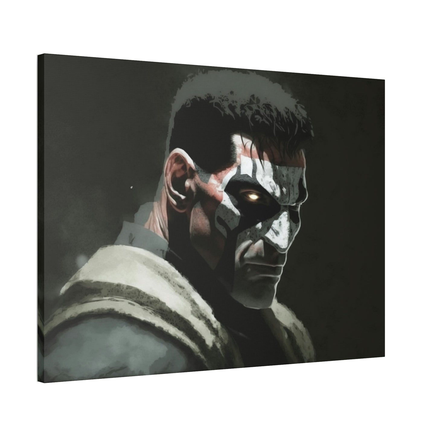 Blood and Justice: A Punisher Painting