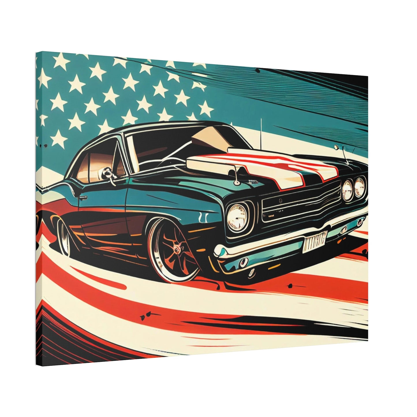 Free Spirit: Mustang Framed Wall Art and Canvas Print