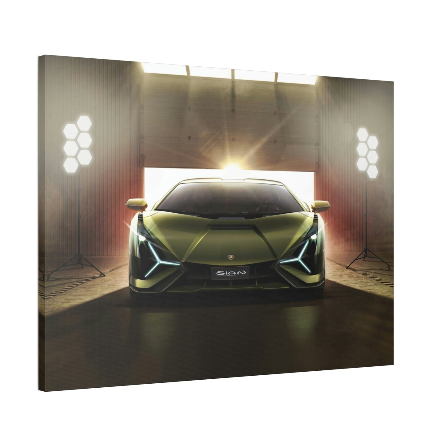 Sleek and Stylish: Modern Canvas Wall Art of Lamborghini for Your Home