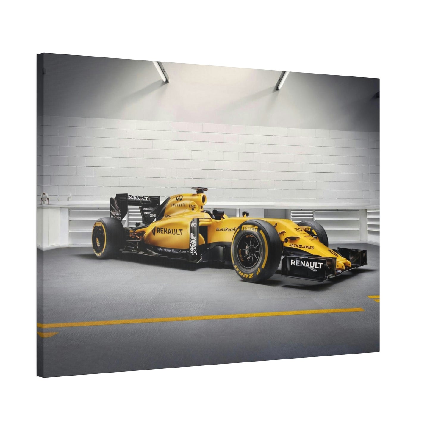Racing Dreams Unleashed: F1 Framed Canvas and Poster Art for Car Lovers
