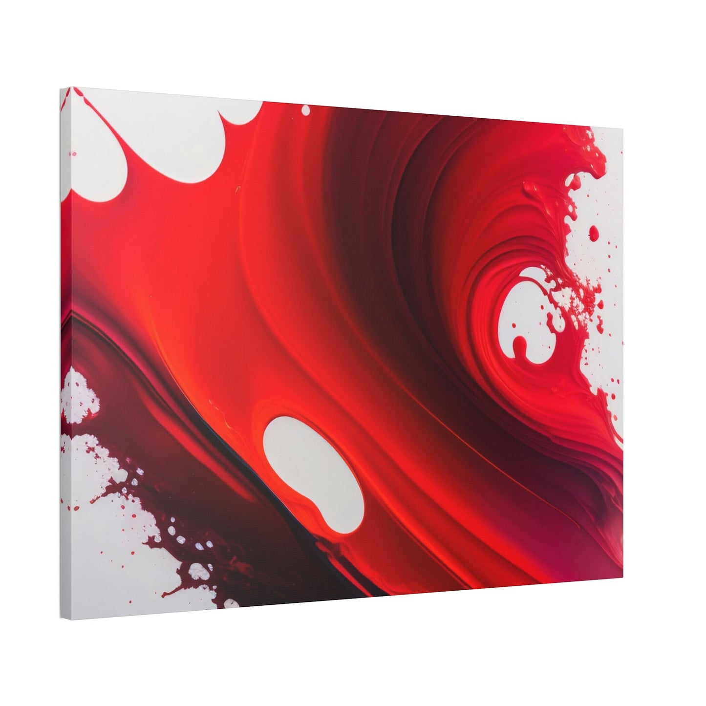 The Art of Energy: Red Abstract Wall Art and Framed Posters & Canvas