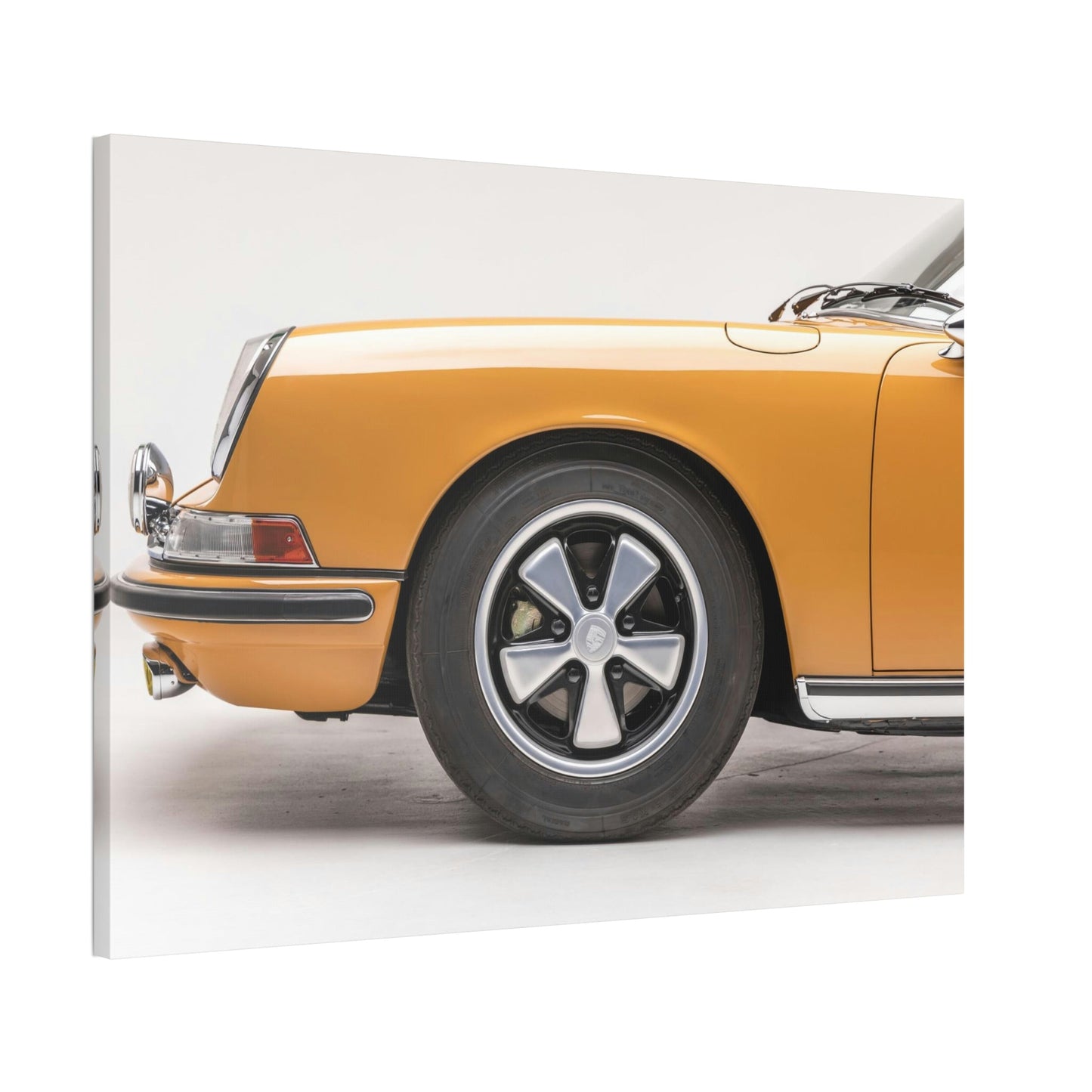 Porsche's Classic Elegance: Framed Poster & Canvas Showcasing the Car's Timeless Style