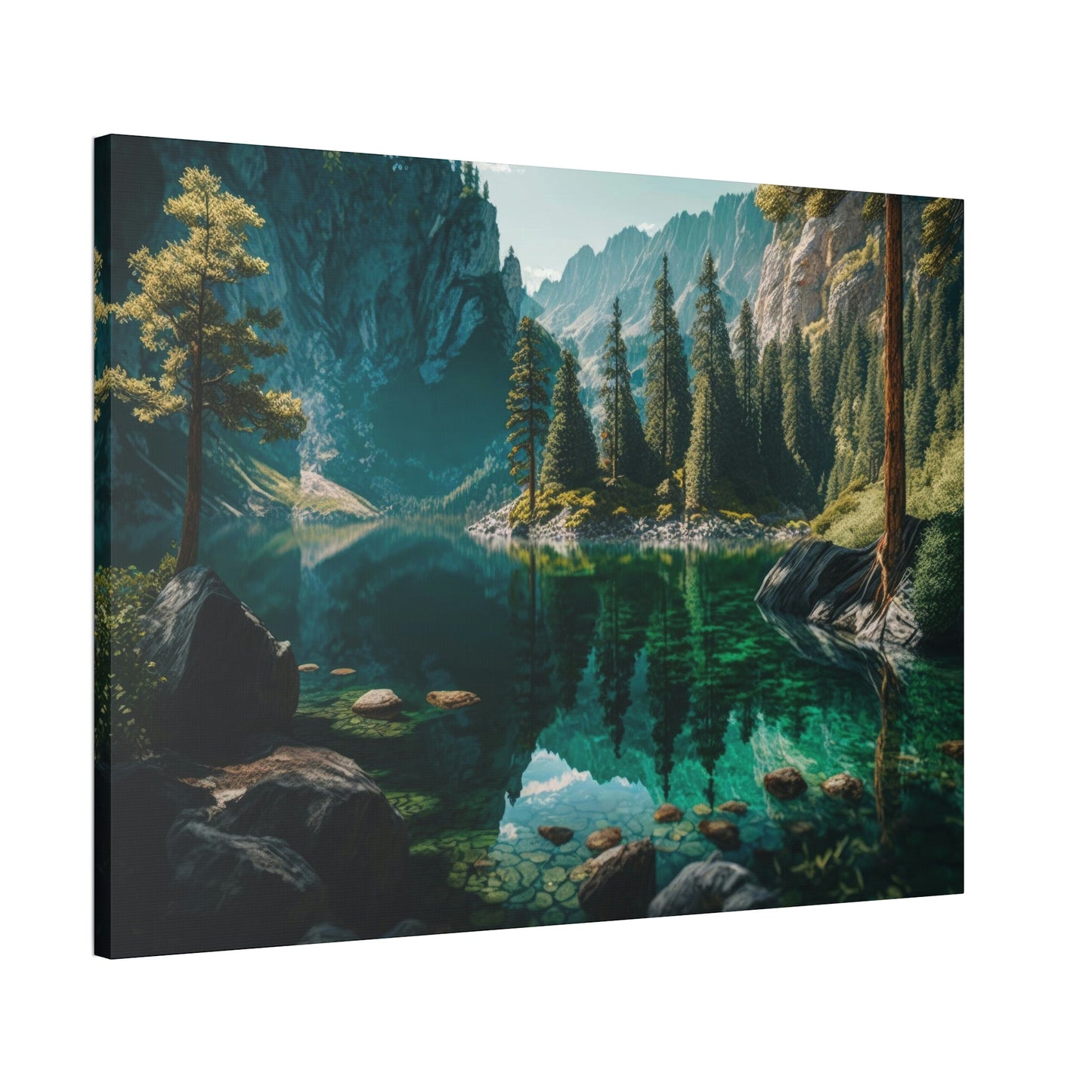 Flowing Beauty: Wall Art and Canvas Print of Lakes and Rivers