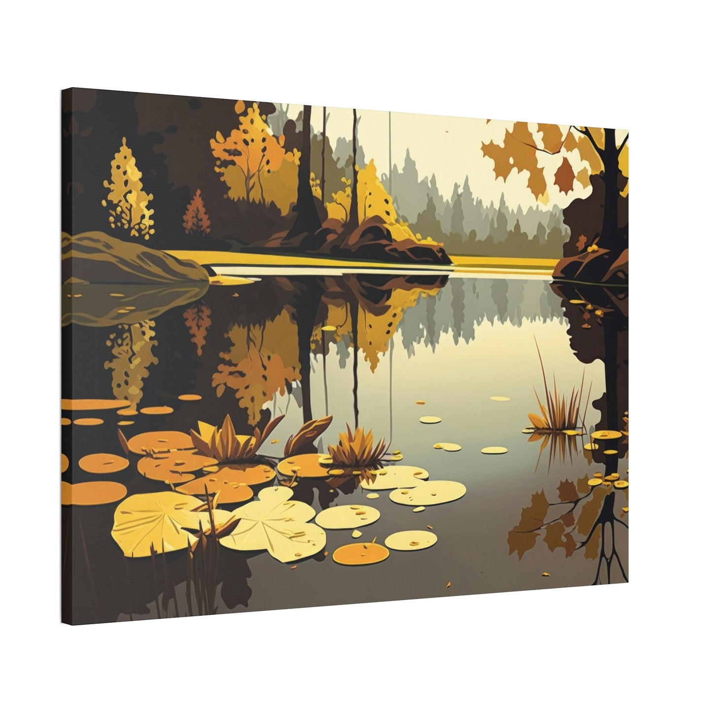 Reflections of Nature: Wall Art and Canvas Print of Lakes and Rivers