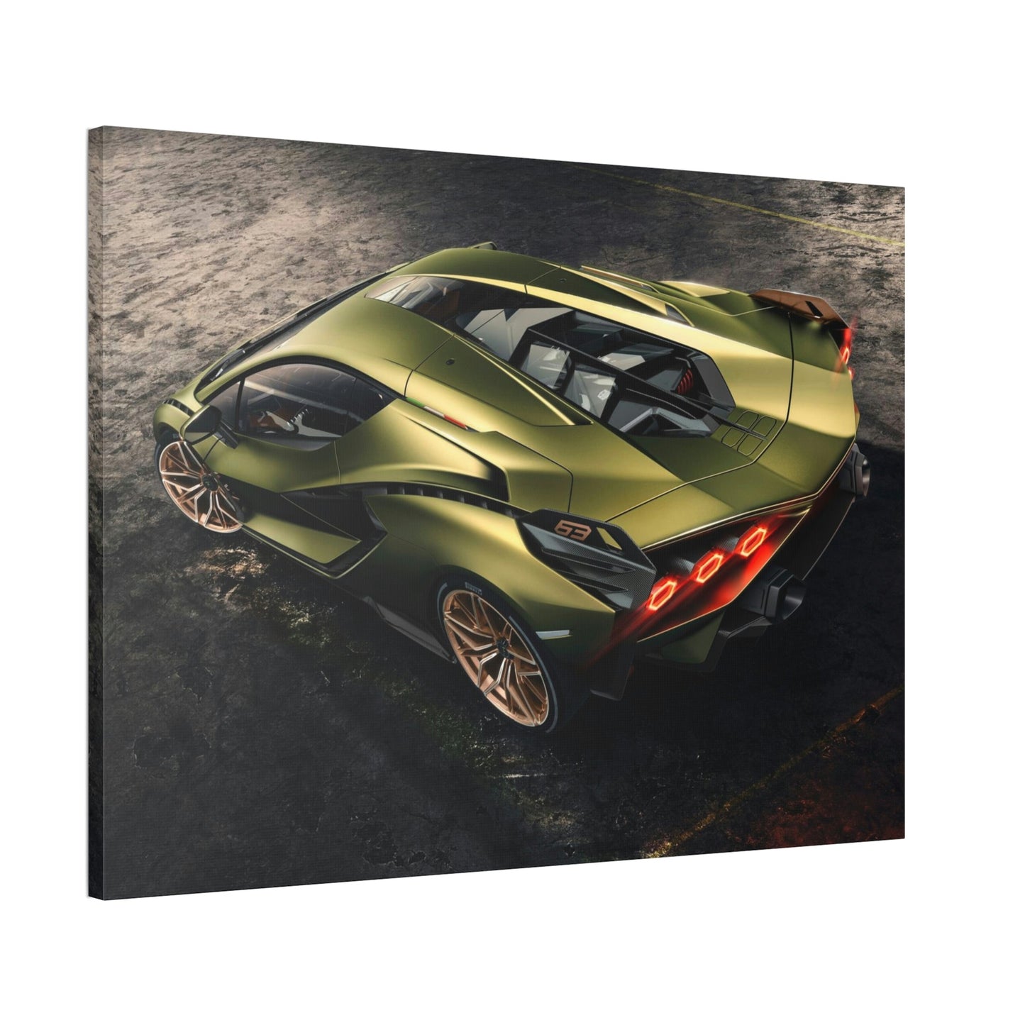 Lamborghini Adrenaline: Canvas & Posters of Sleek Sport Car