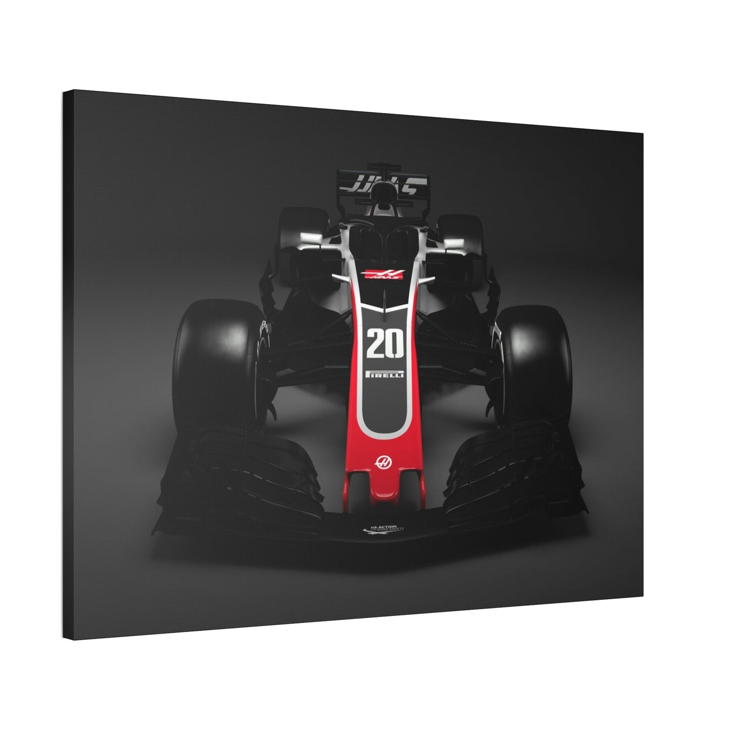 F1 Masterpiece: Stunning Wall Art on Framed Canvas
