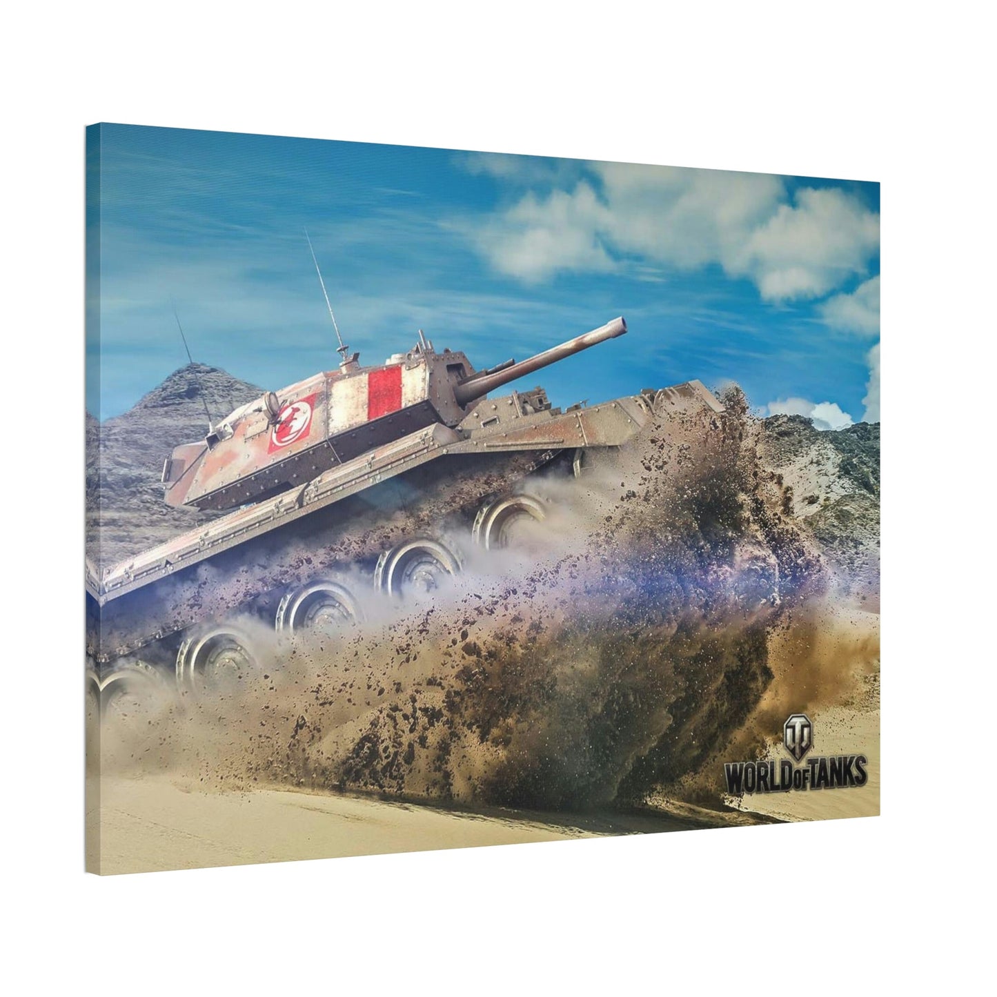 Metal Warriors: Captivating World of Tanks Canvas & Poster Wall Art