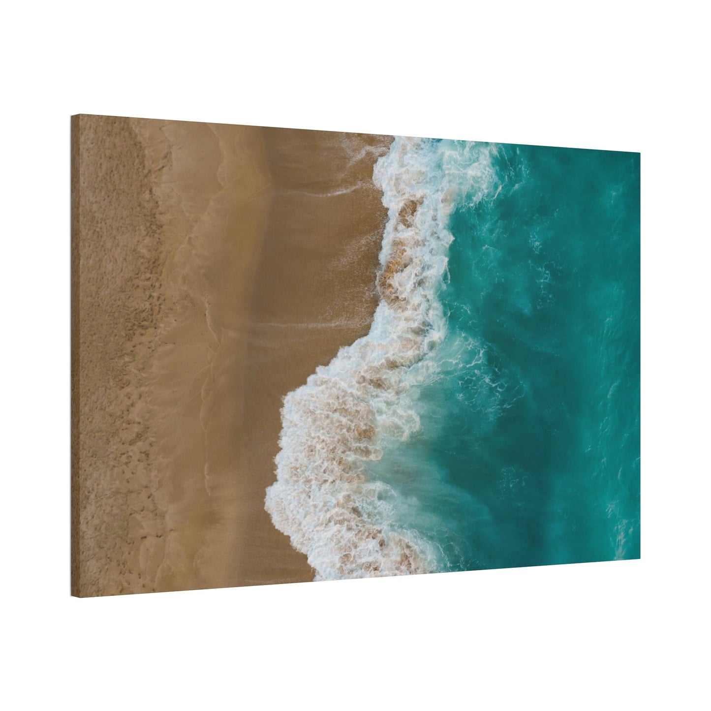 The Coastal Breeze: Framed Canvas & Poster of Refreshing Coastal View