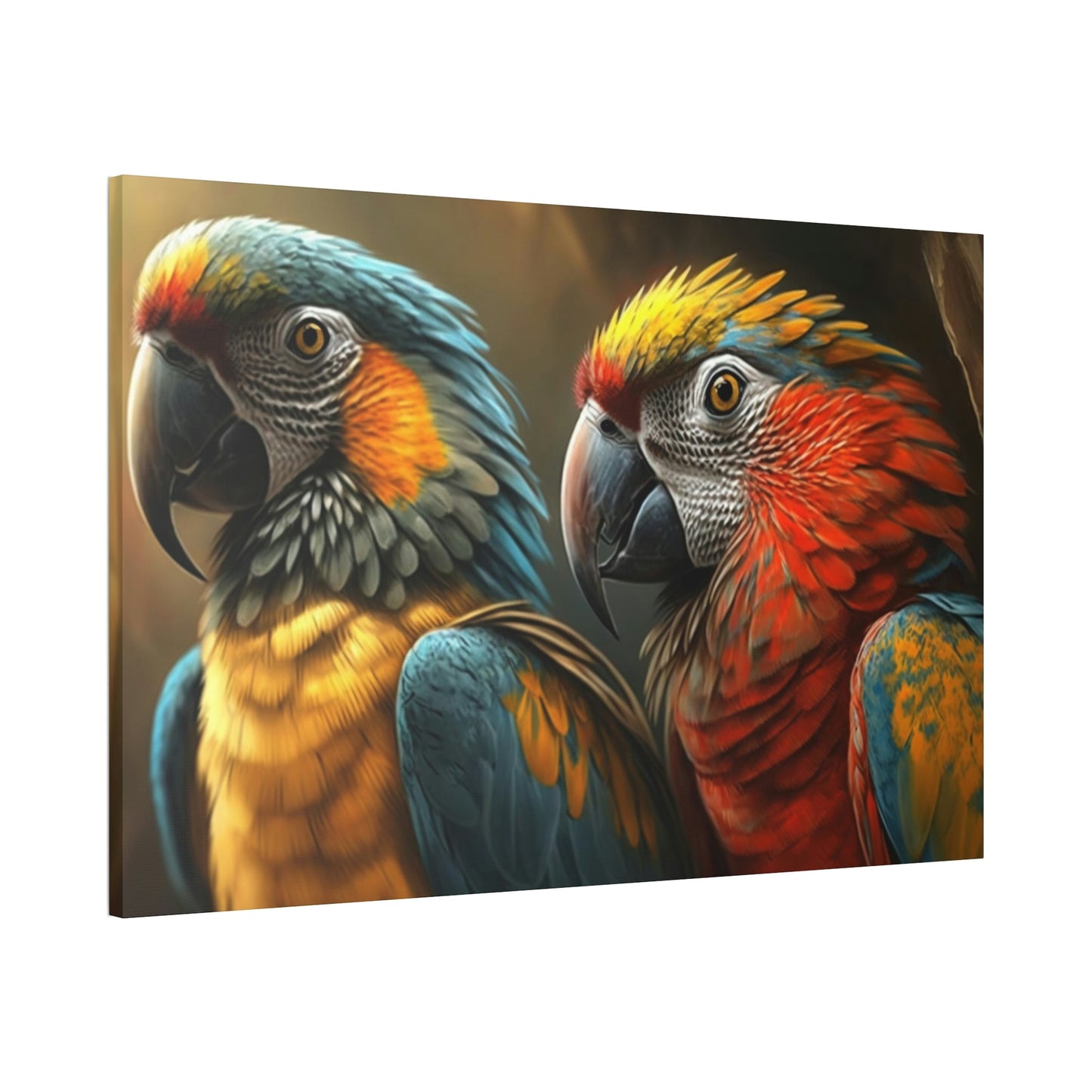 Parrot Serenade: A Canvas of Music and Nature's Harmony