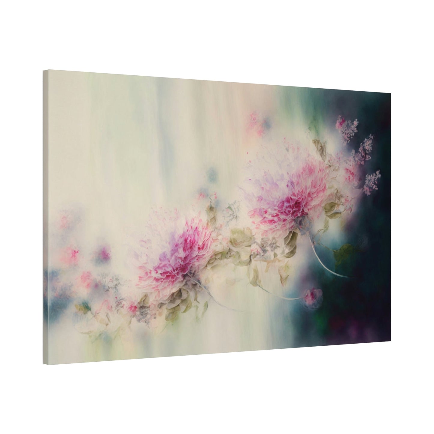Ethereal Beauty: Canvas & Poster Print of Abstract Floral Artwork