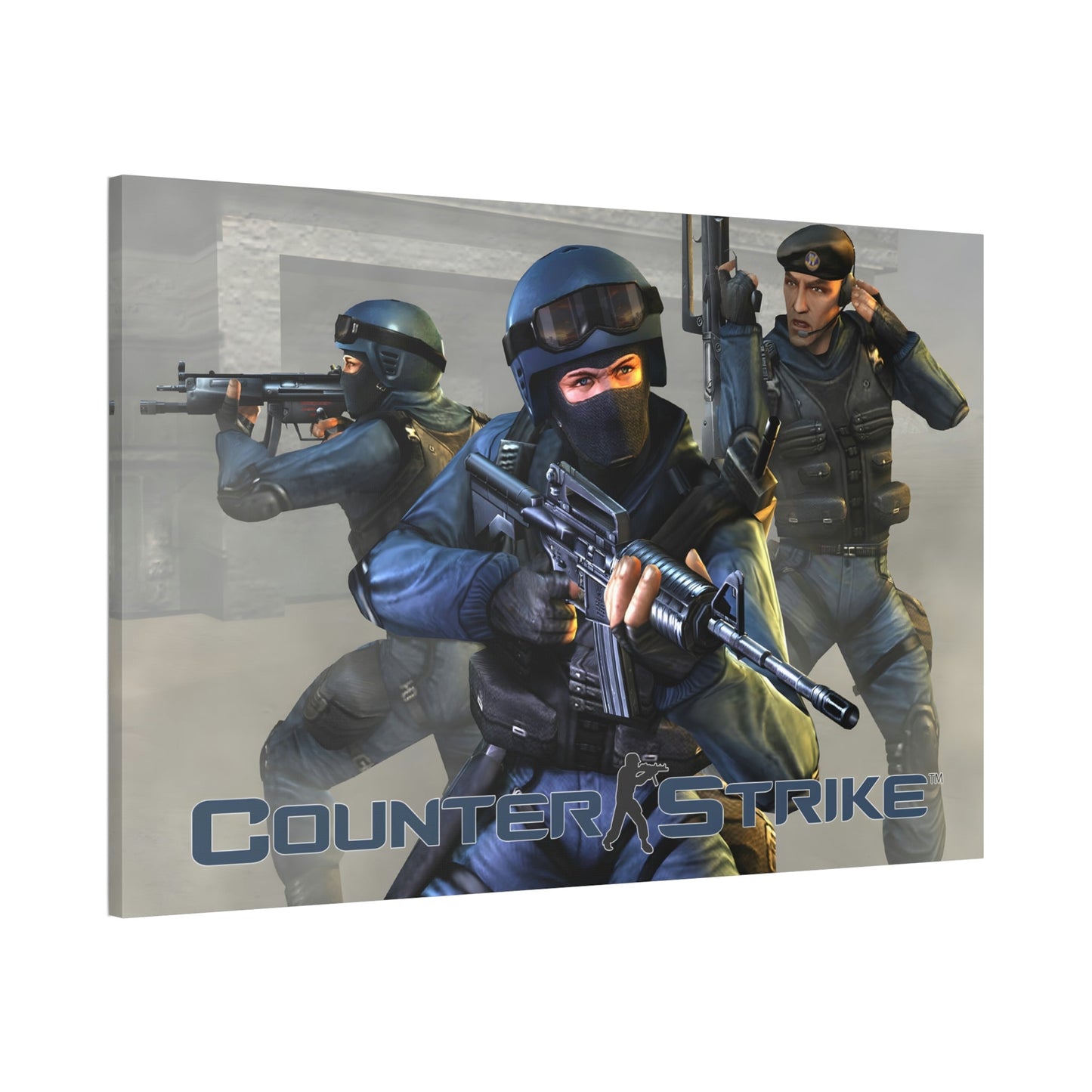 Game On: Iconic Counter Strike Poster as Framed Wall Art