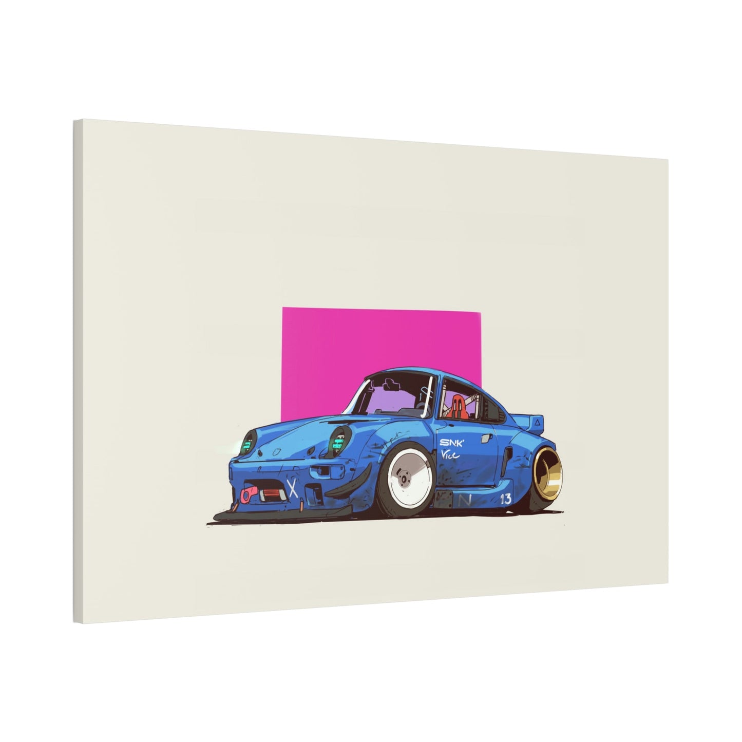 Vintage Porsche Charm: Framed Posters and Canvas Prints