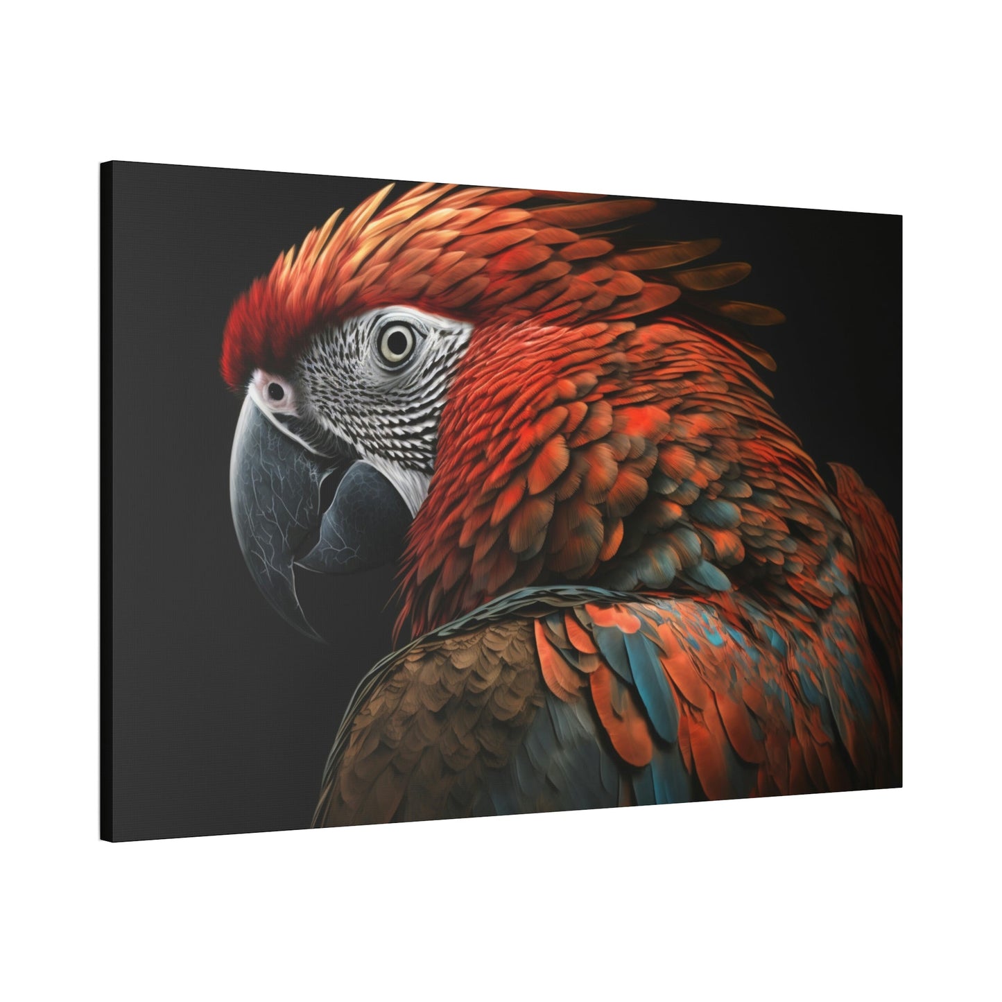 Parrot Portrait: A Canvas of Individuality and Personality in the Jungle