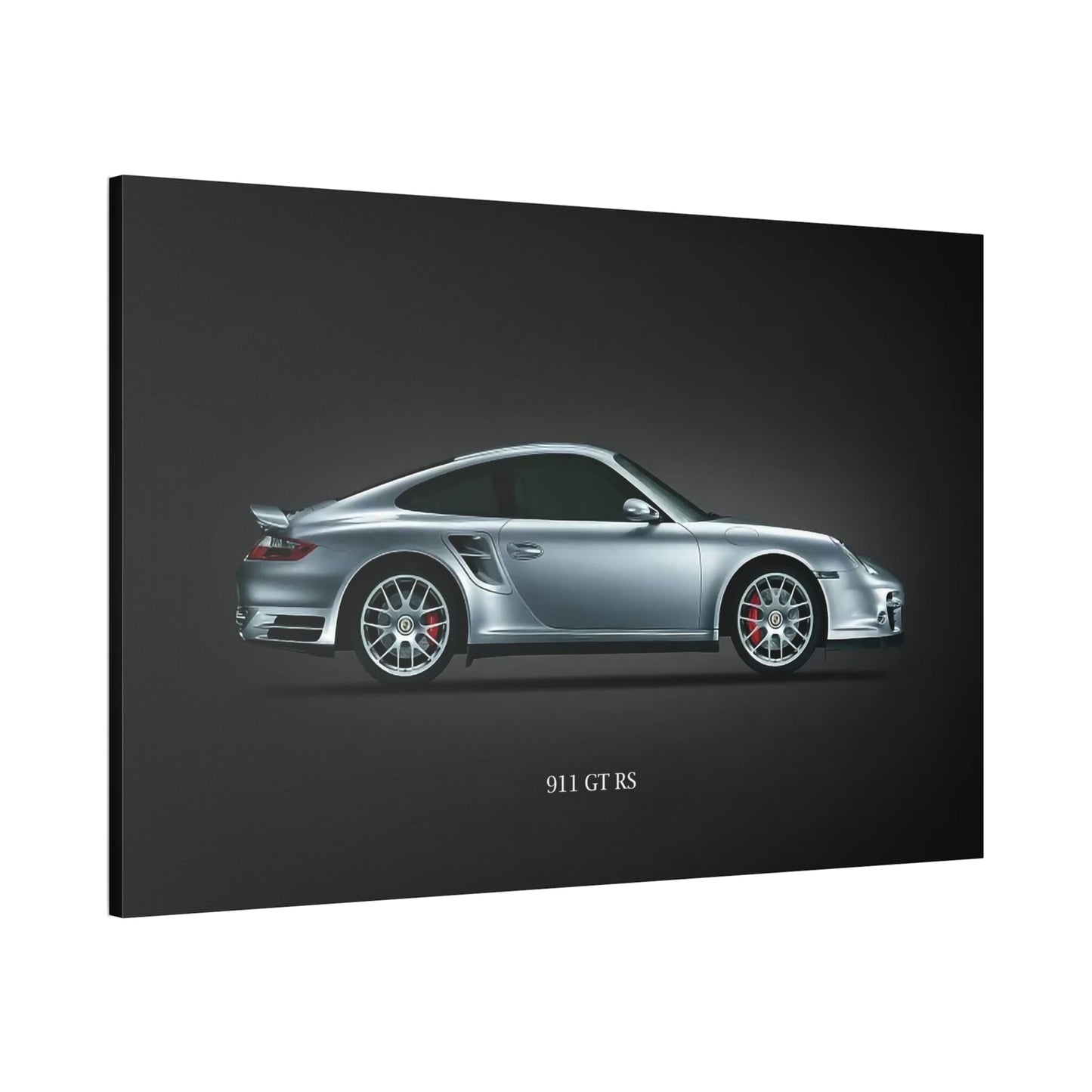 Automotive Art: Porsche Print on High-Quality Canvas for Your Collection