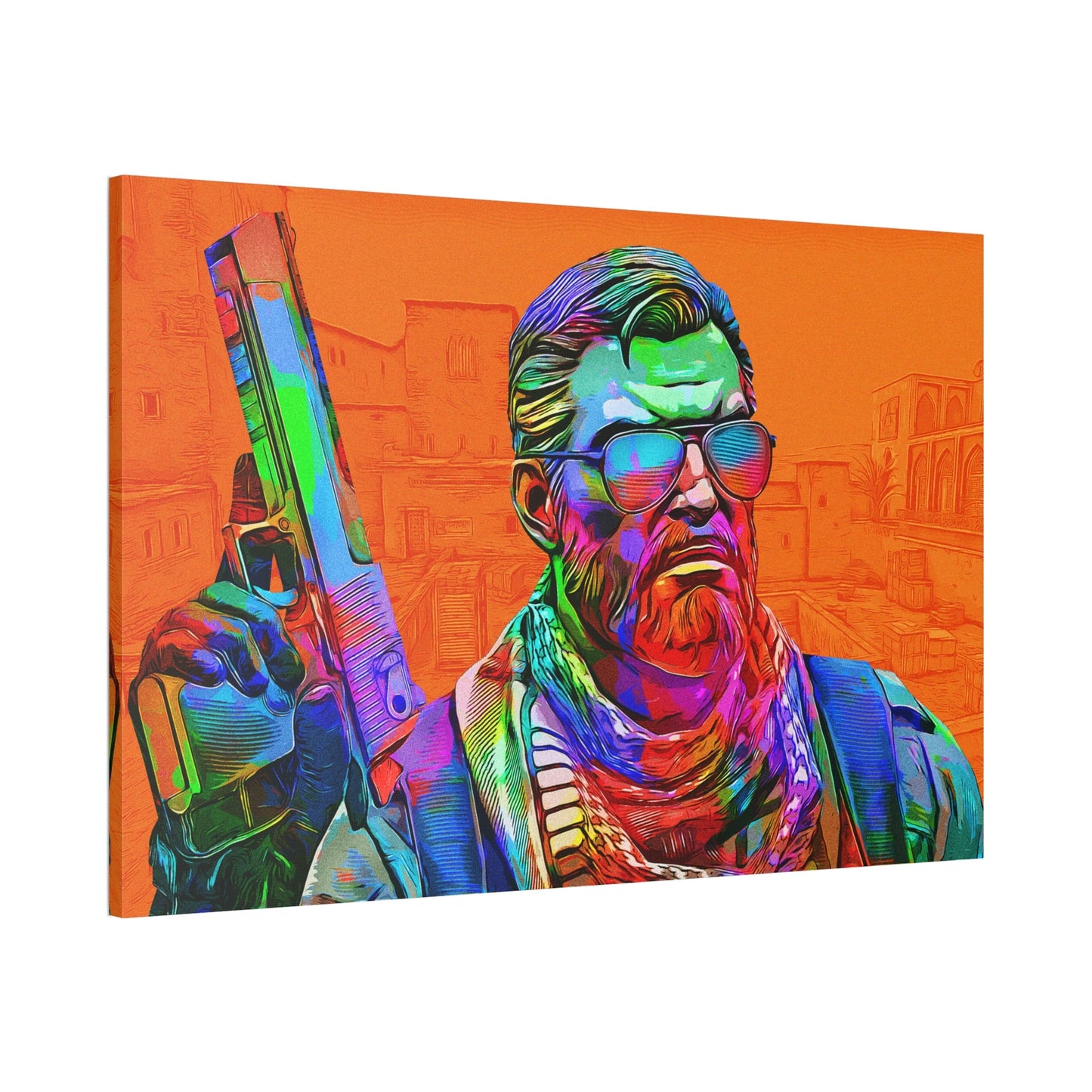 In the Line of Fire: Thrilling Counter Strike Wall Art on Canvas & Poster