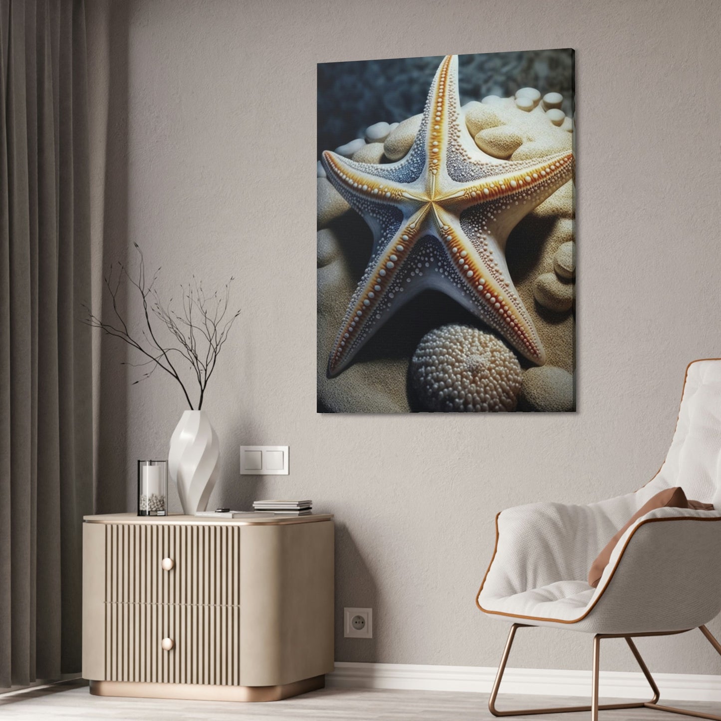 Starfish Lullaby: A Calming Seascape