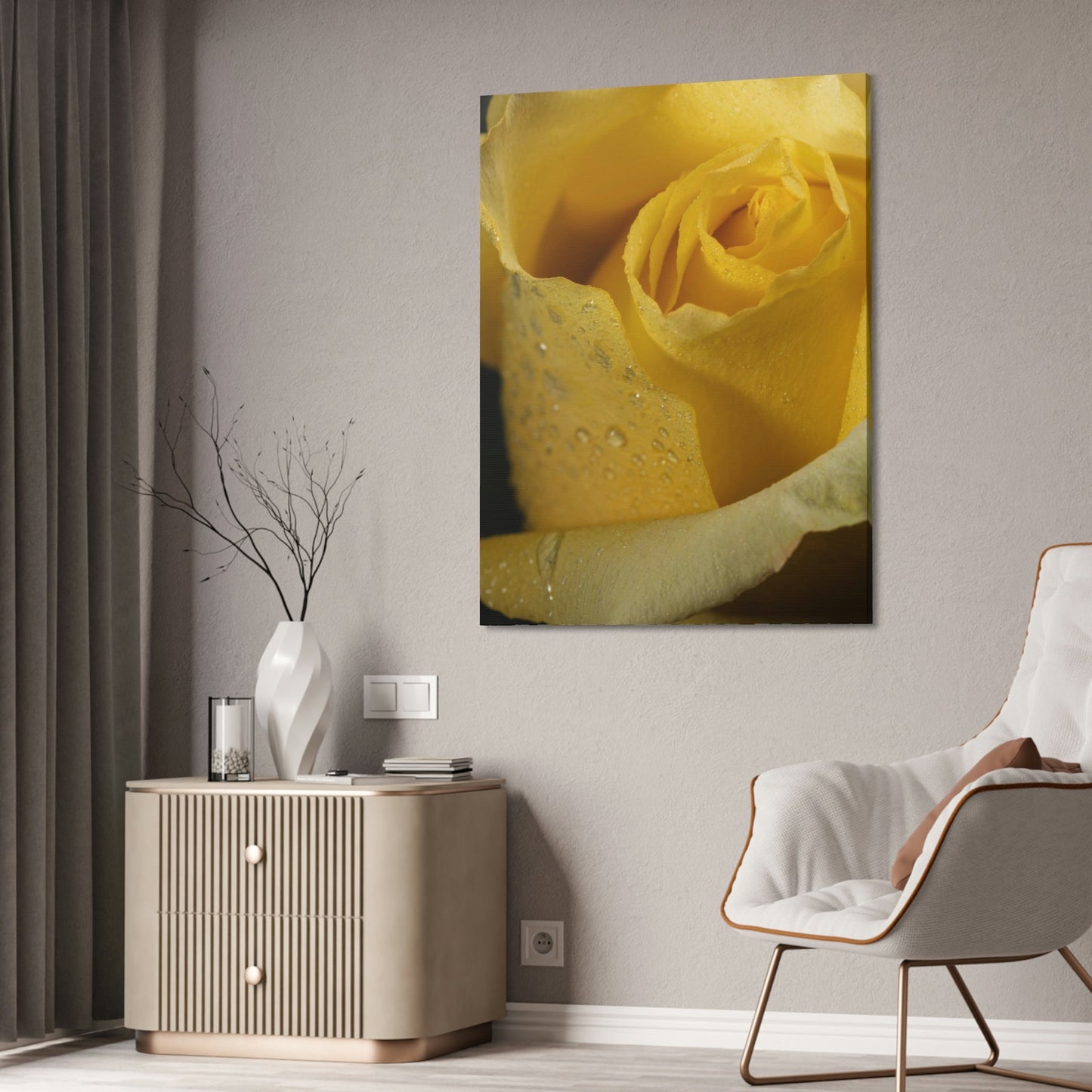 Rose Radiance: A Vibrant and Lively Painting on Canvas