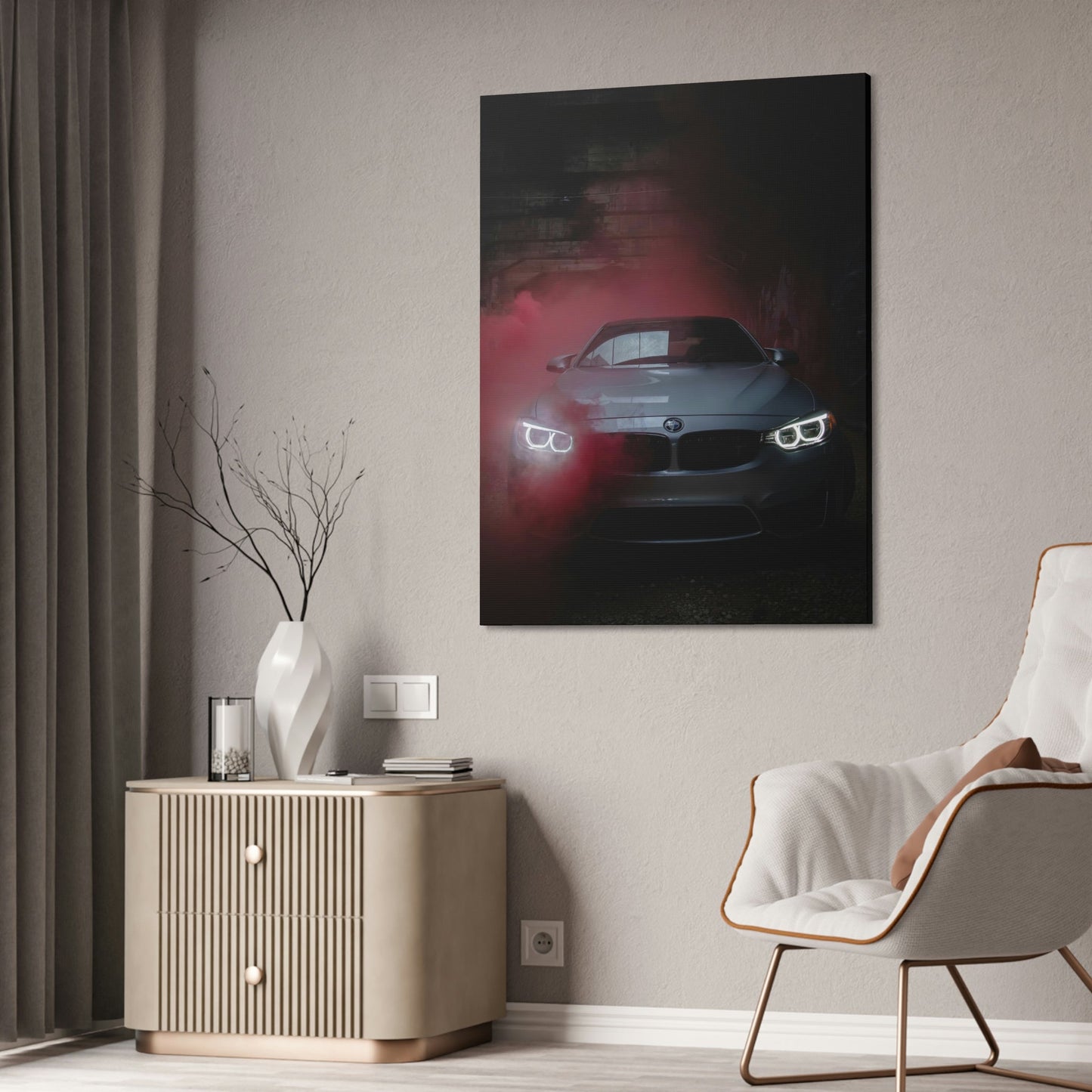 BMW's Automotive Mastery: Premium Print on Framed Poster & Canvas