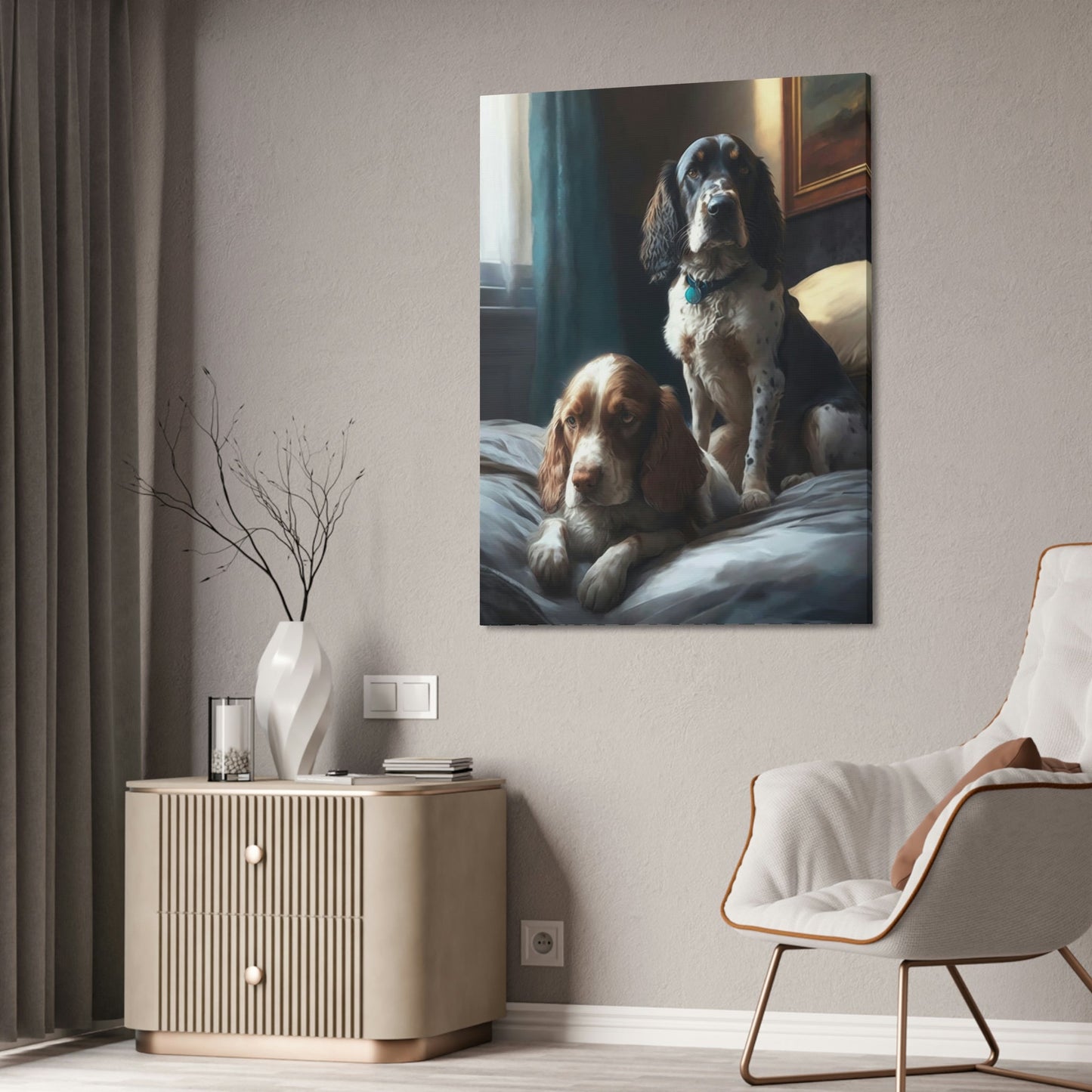 A Dog's Best Friend: Loyalty on Canvas