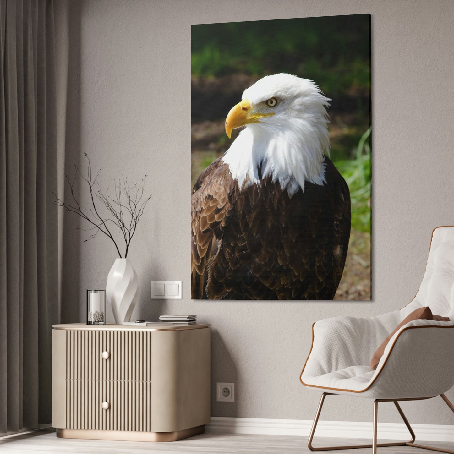 Eagles in the Wild: Canvas Wall Art Celebrating these Noble Creatures