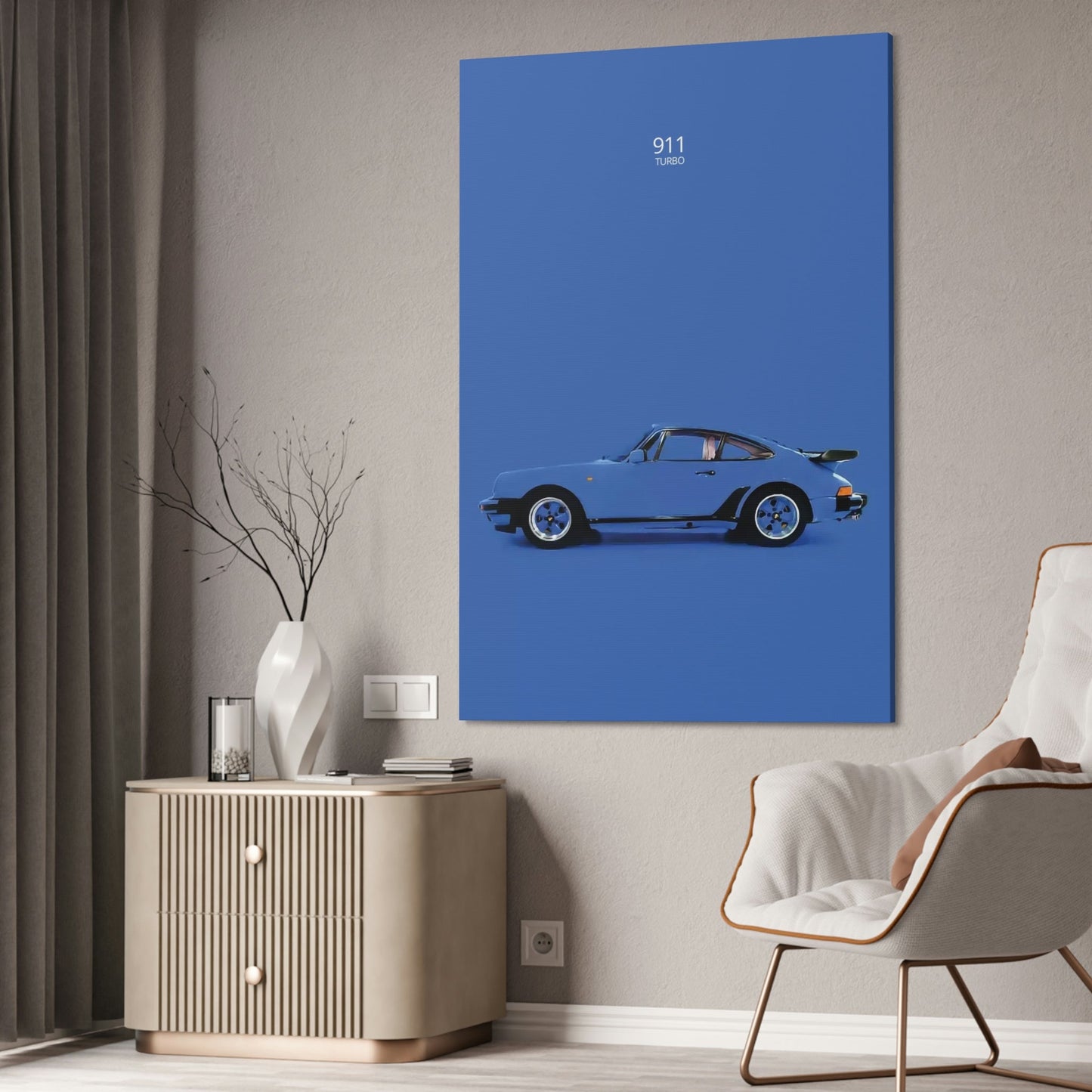 The Art of Porsche: A Canvas & Poster Print of Automotive Mastery