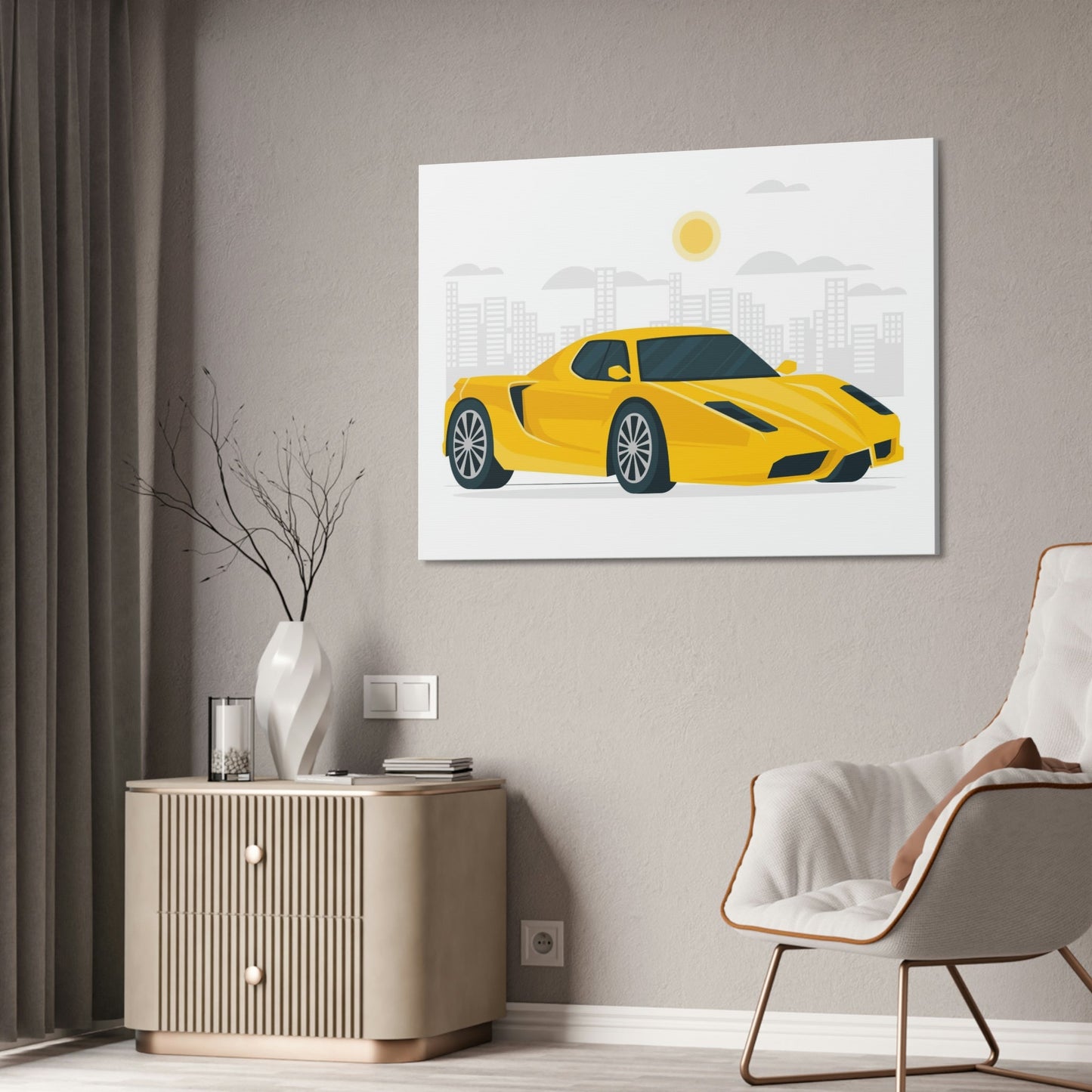 Graceful Power: Lamborghini Framed Poster & Canvas and Wall Art Decor