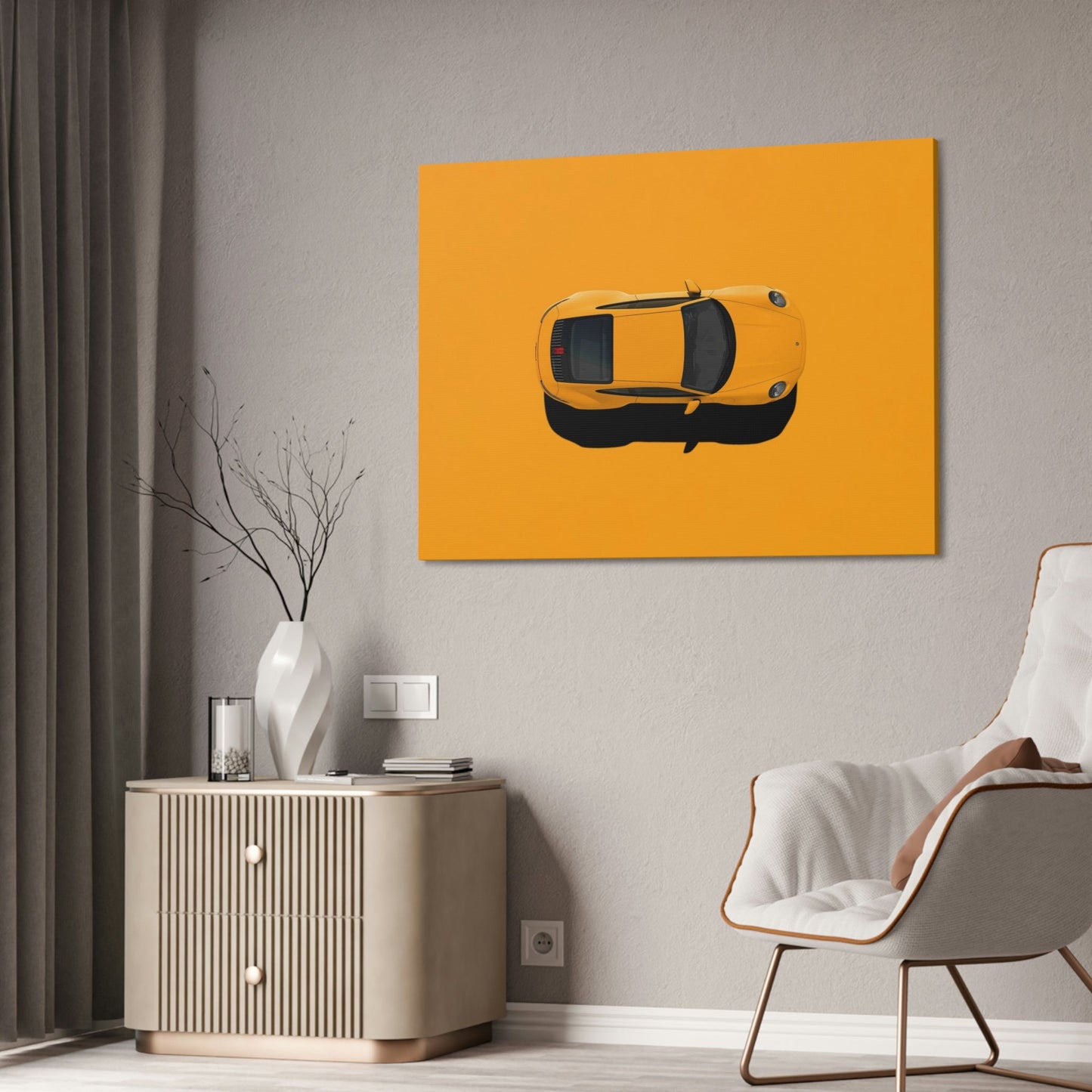 The Porsche Palette: A Framed Canvas & Poster Artwork That Celebrates Automotive Beauty