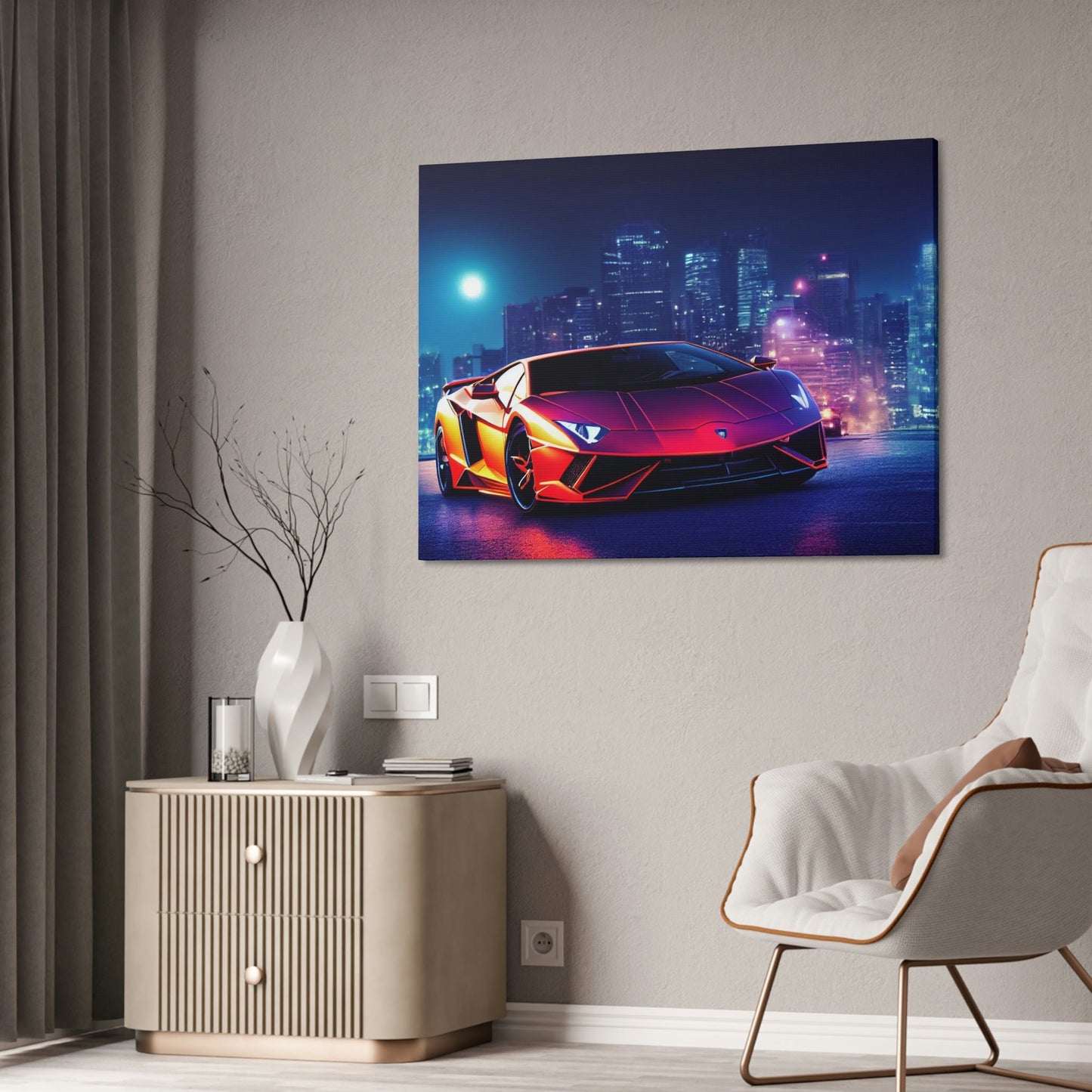 Racing Dreams: Lamborghini Art on Canvas & Poster