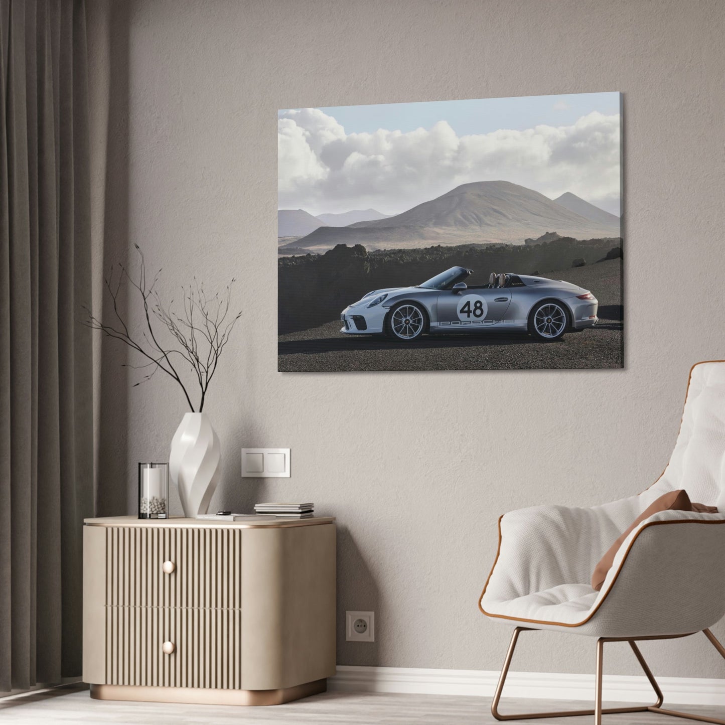 Precision in Motion: Porsche Art to Elevate Your Home Decor