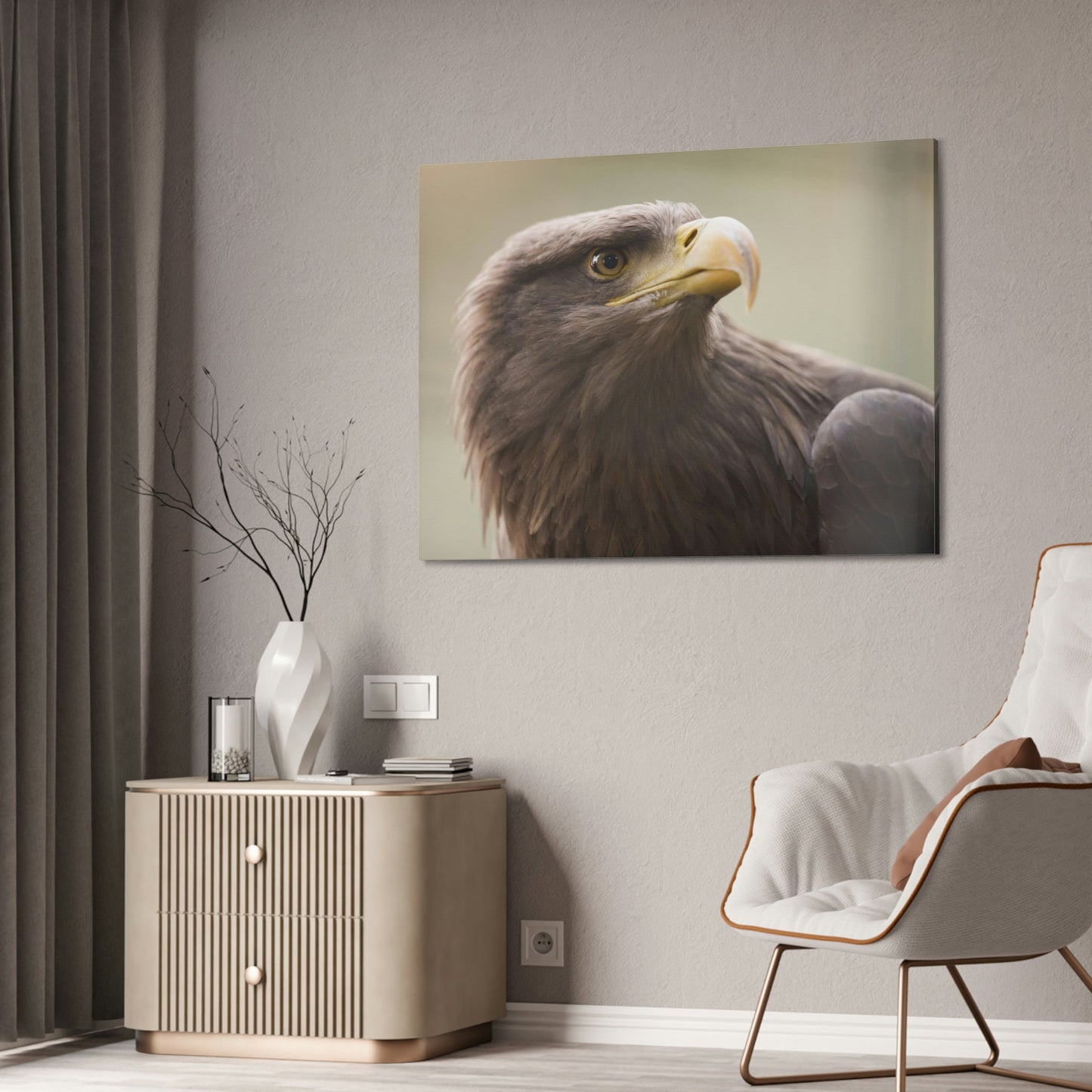 Flight of Wonder: Wall Art Enthralling with the Mystique of Eagles in Flight