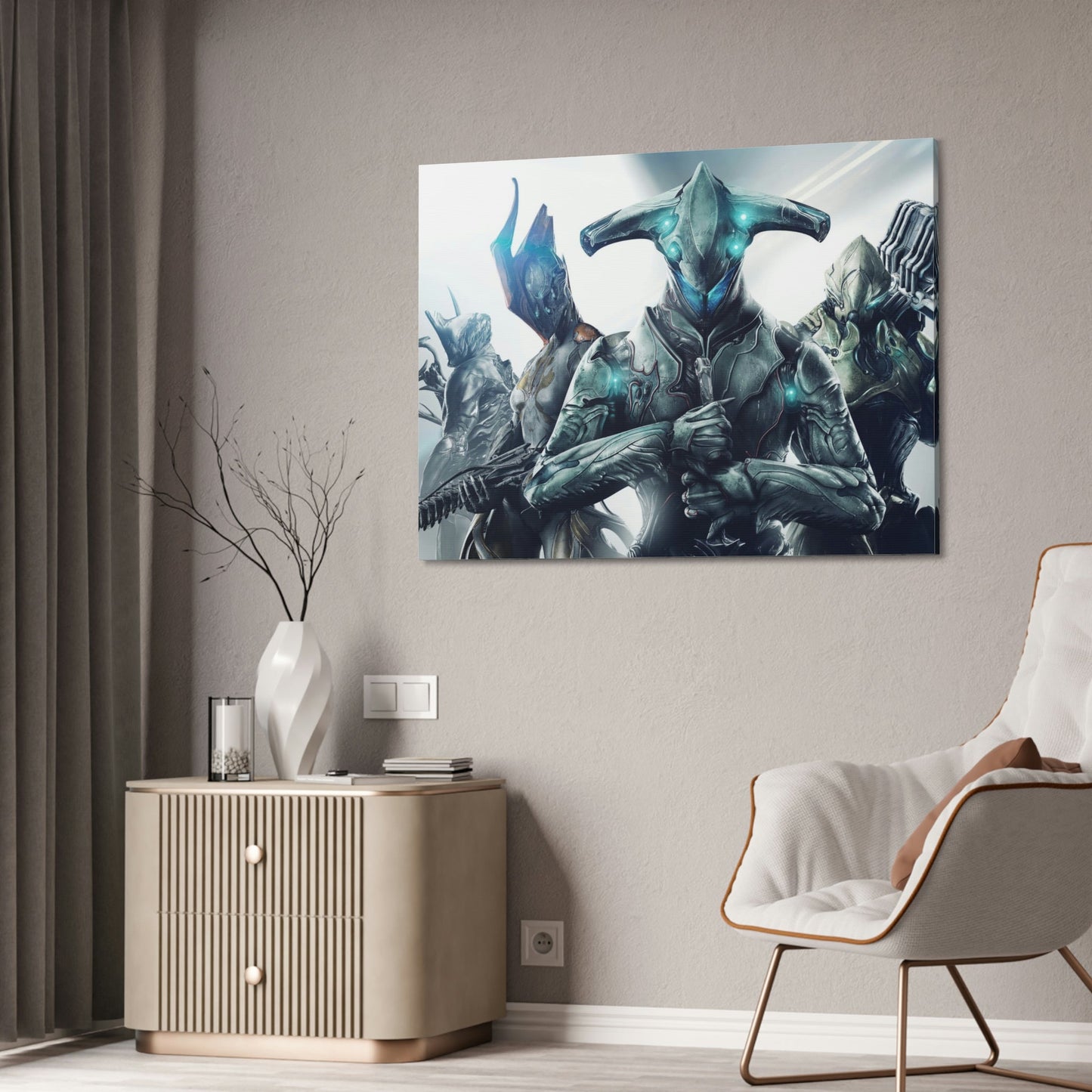 Warframe: Poster and Canvas Prints of Alien Creatures