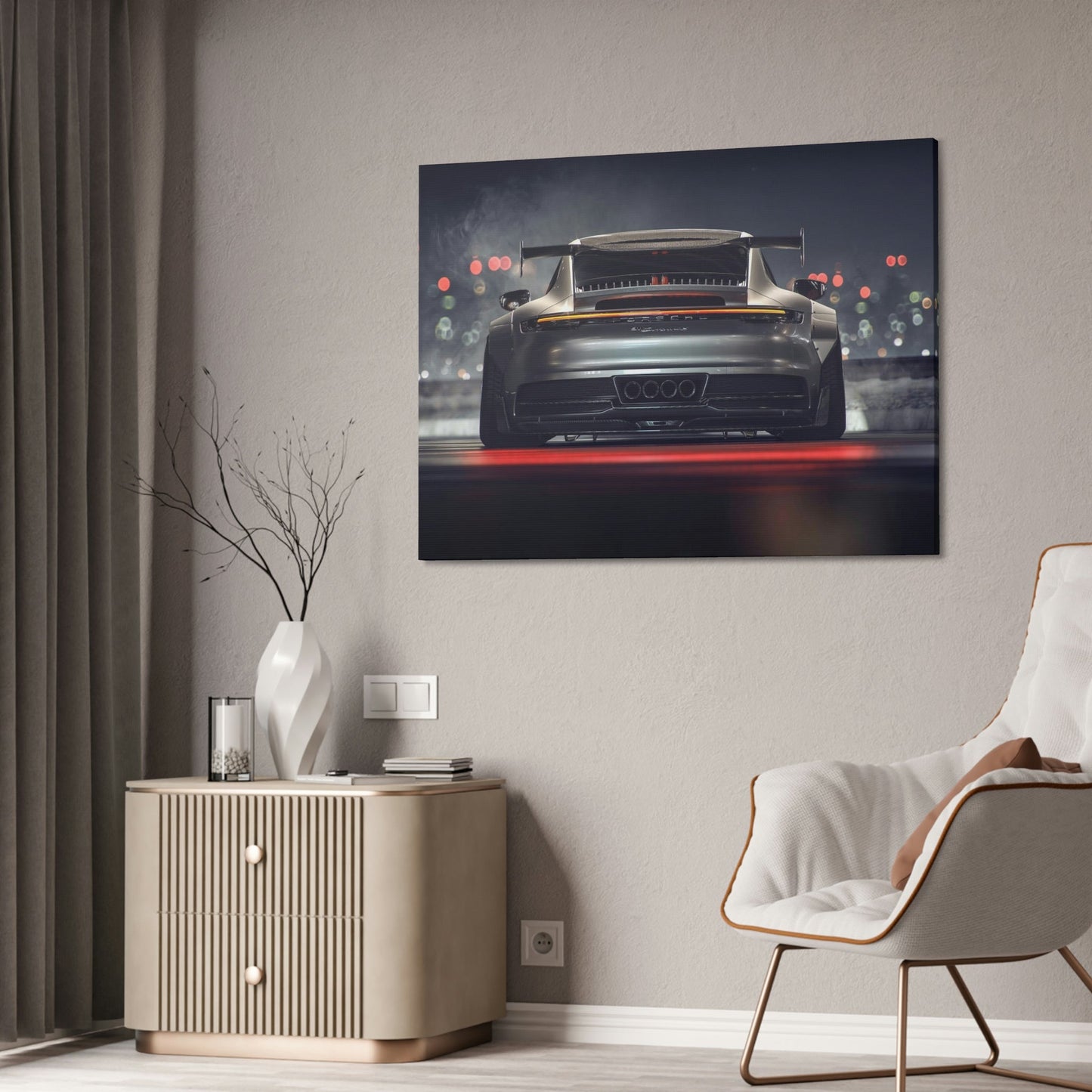 Porsche Power Captured: Framed Canvas & Poster Art for Speed Seekers