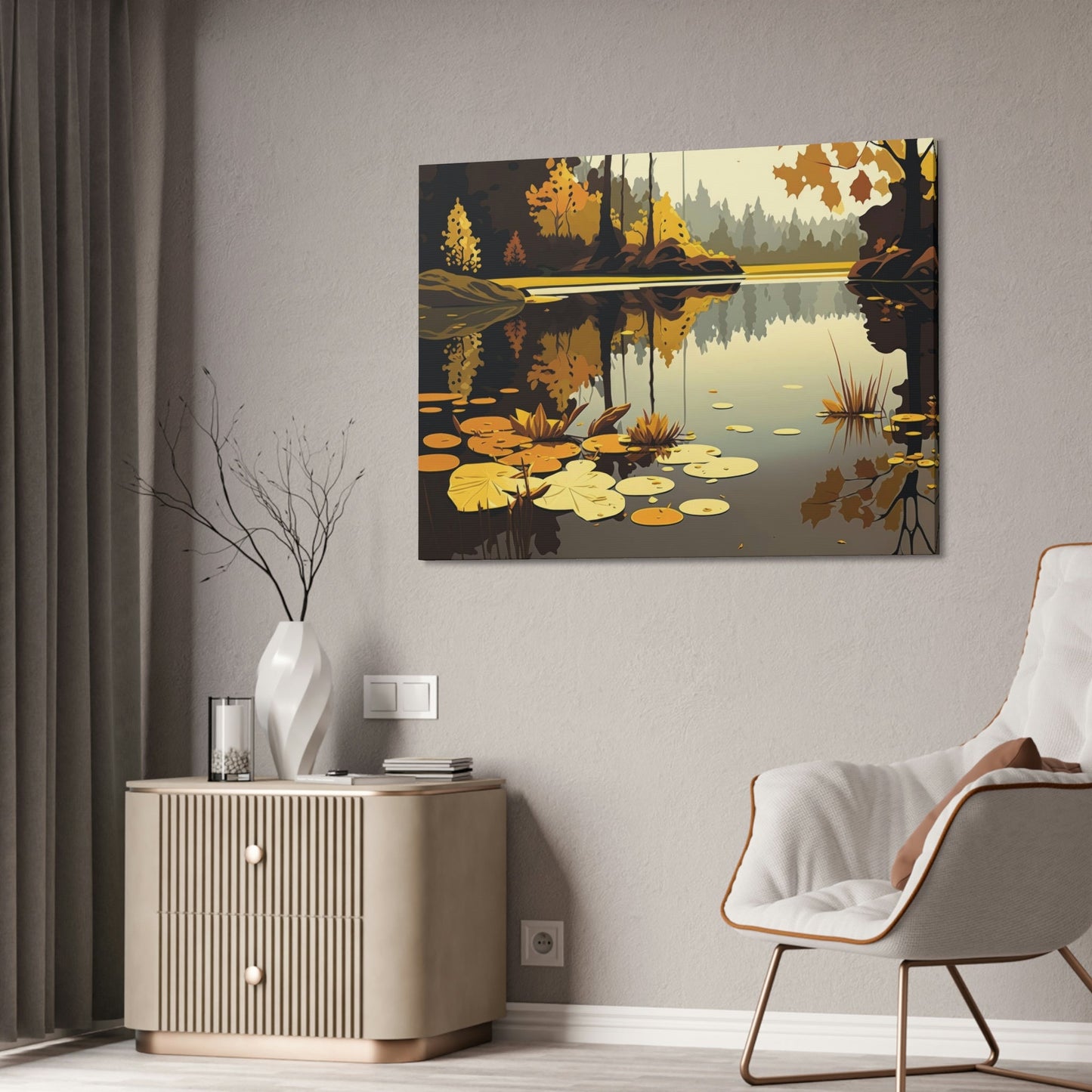 Reflections of Nature: Wall Art and Canvas Print of Lakes and Rivers