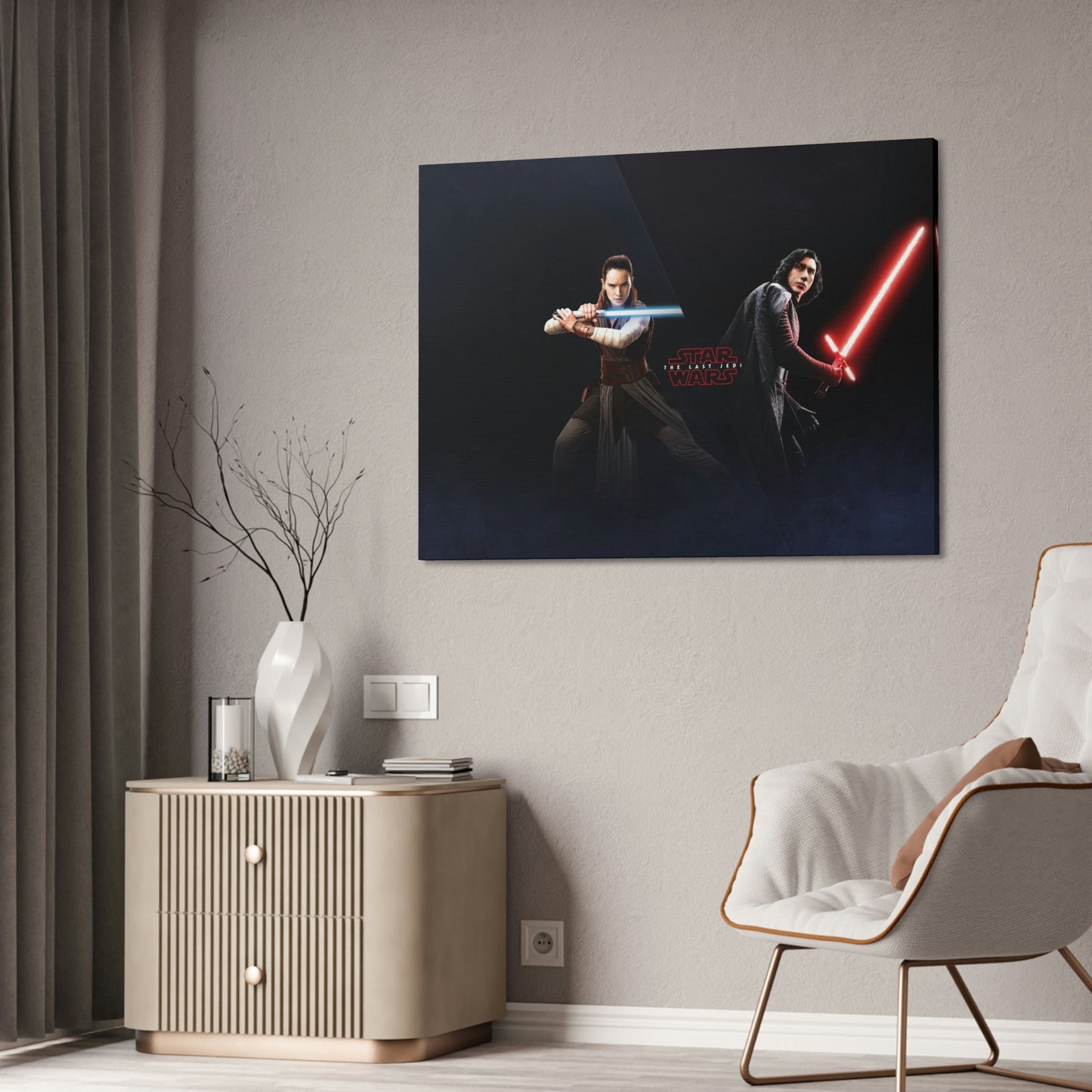 Battle for the Galaxy: Star Wars Wall Art on Canvas & Poster for Sci-Fi Fans