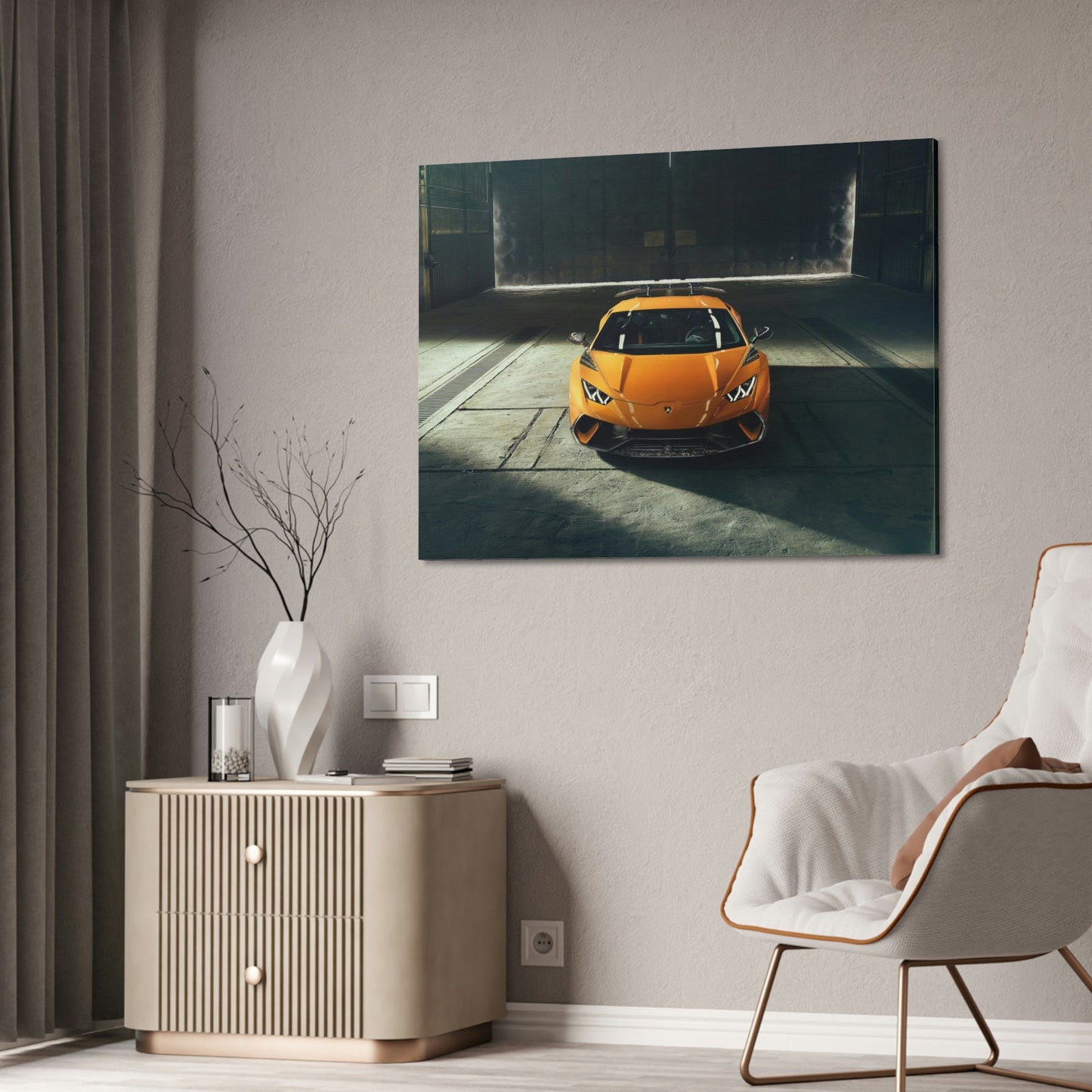 The Essence of Speed: Lamborghini Canvas & Poster on a Quality Print