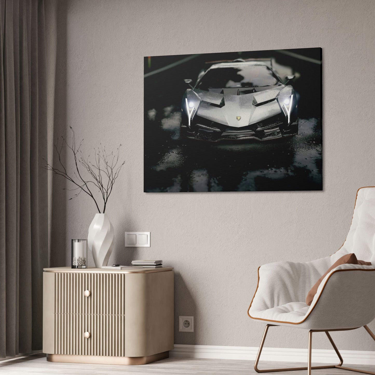 The Art of Luxury: Lamborghini Fine Art Canvas & Posters Print for Auto Lovers