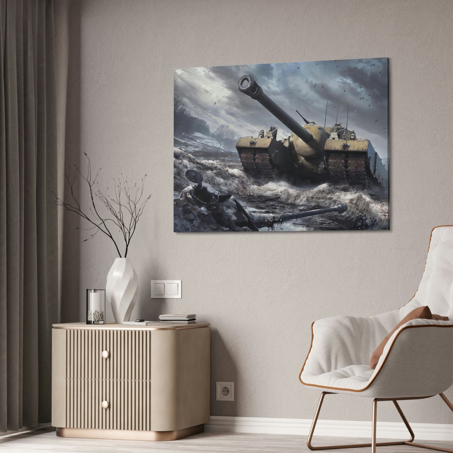 The Art of Armored Warfare: Canvas & Poster Masterpiece from World of Tanks